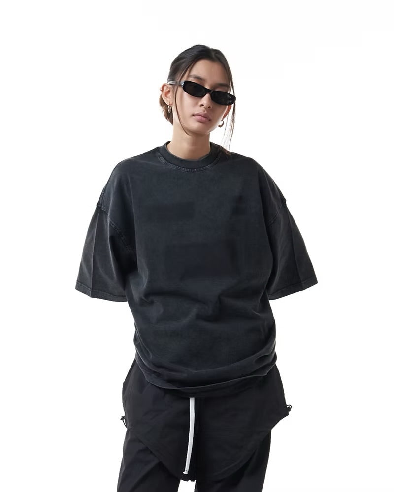 DOUBLE BACK No Logo T-Shirt Oversized