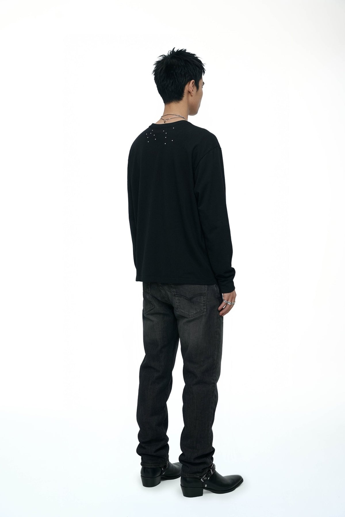 DOUBLE BACK Studded Long Sleeves