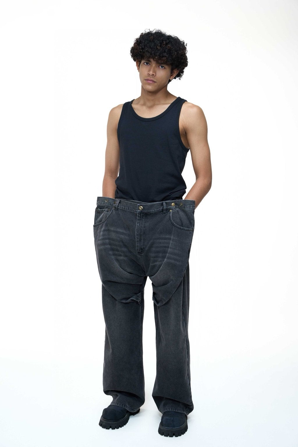 DOUBLE BACK Supershy Denim Pants