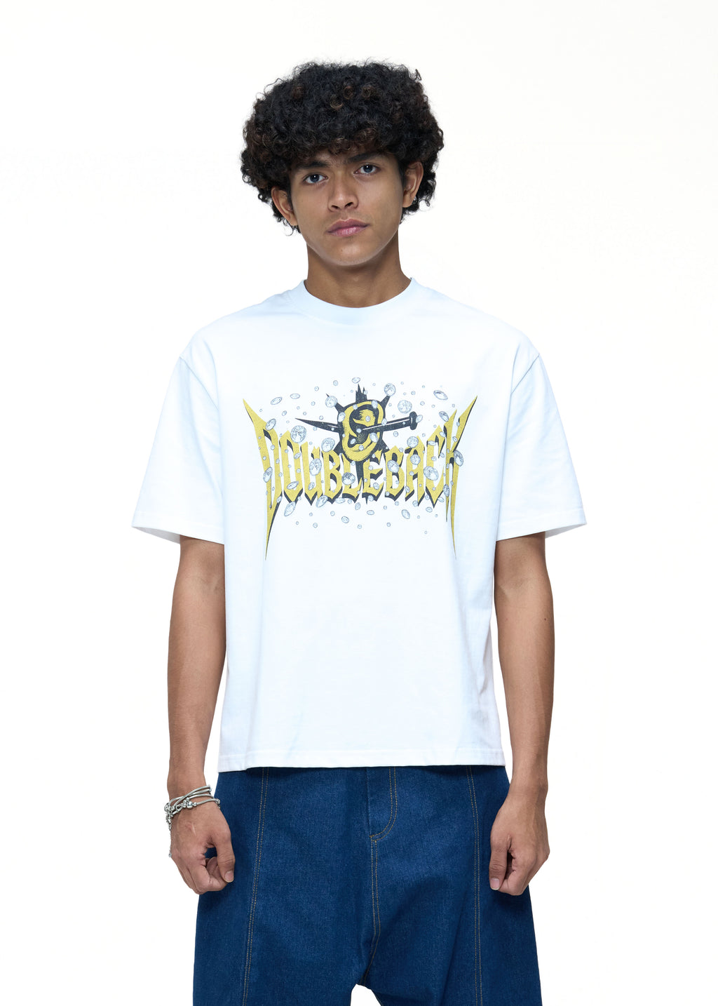 DOUBLE BACK Diamond Logo T-Shirt