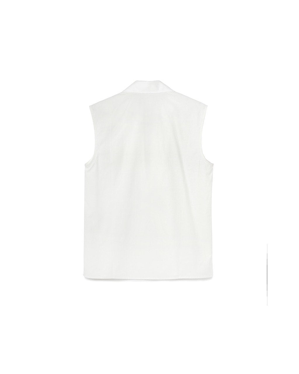 Collared Sleeveless Top