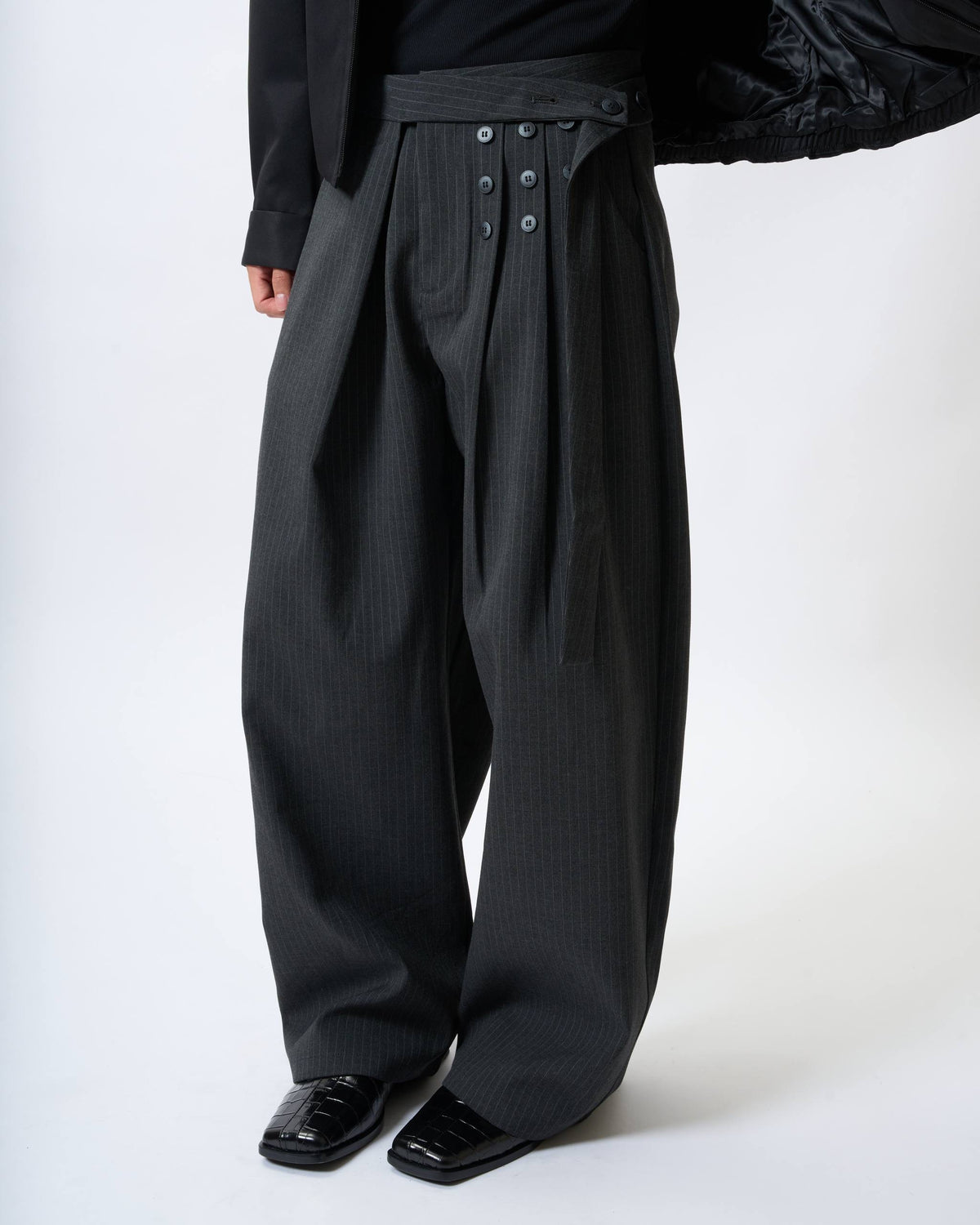 Tailored Pinstripe Trousers