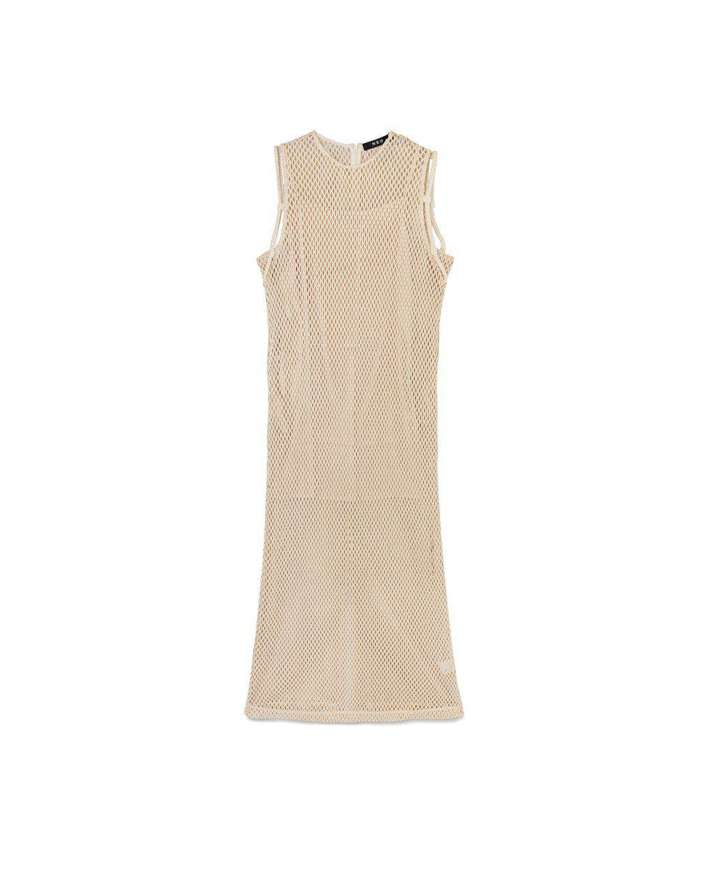 Mesh Layered Sleeveless Dress