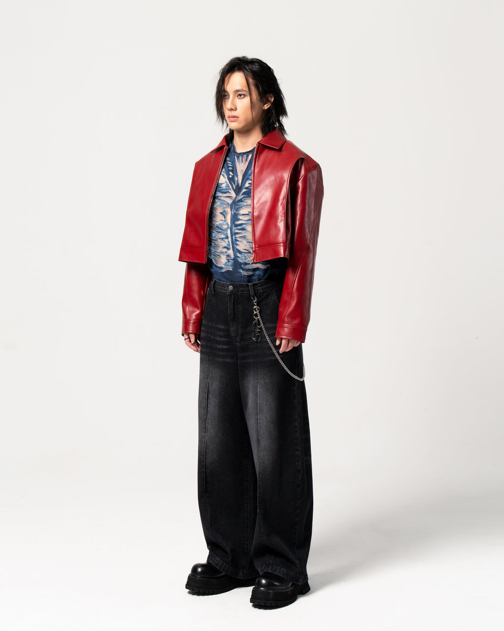 N E O CH.1 Leather Jacket