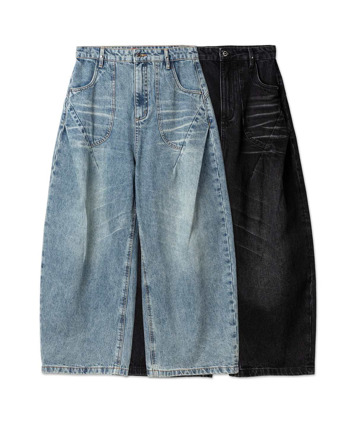 Vol.3 Ch.2 Relaxed Curved-Seam Jeans