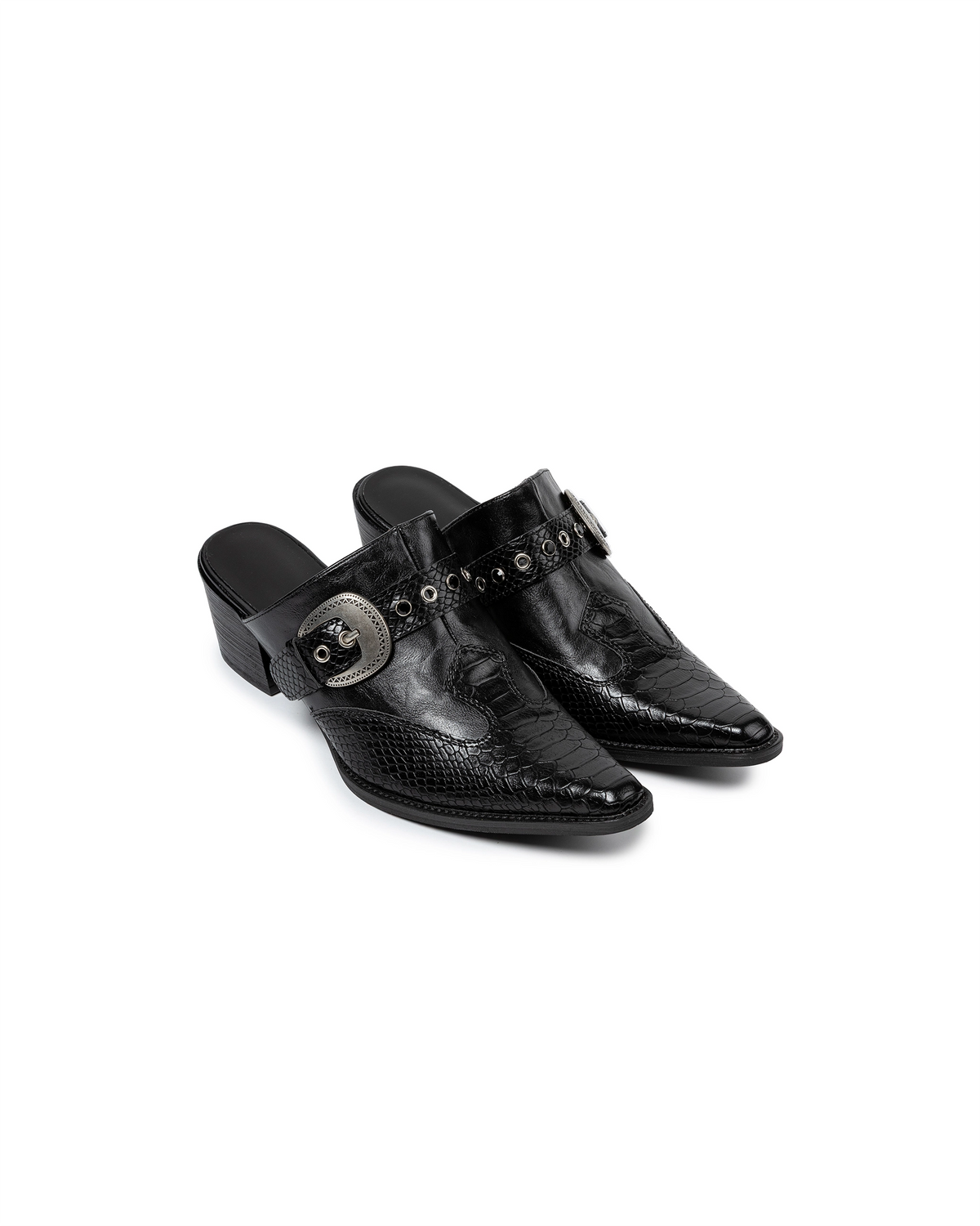 Western Buckle Mules