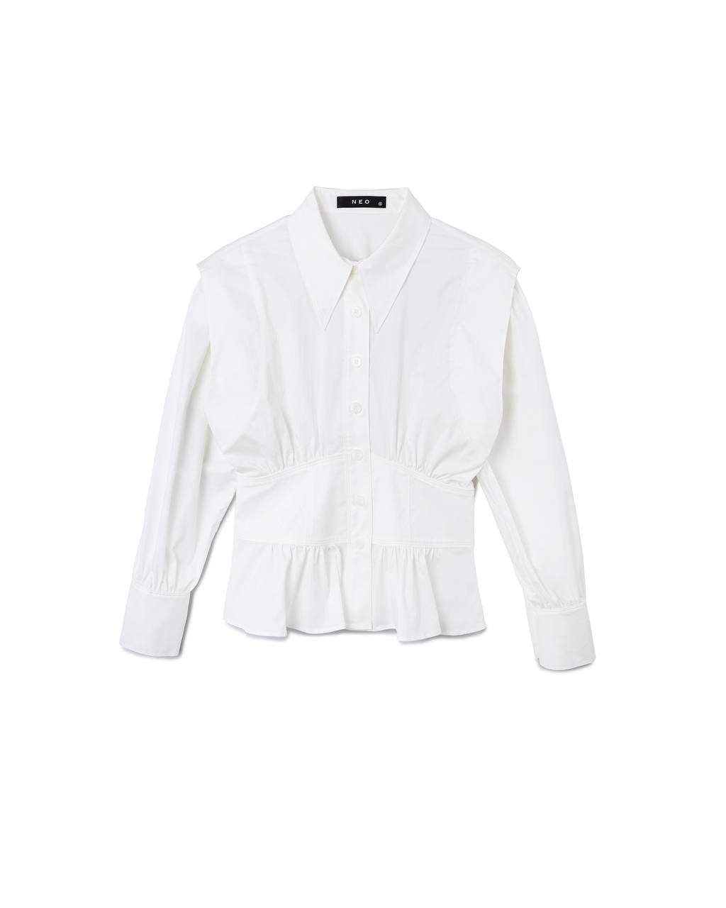 Tailored Peplum Blouse