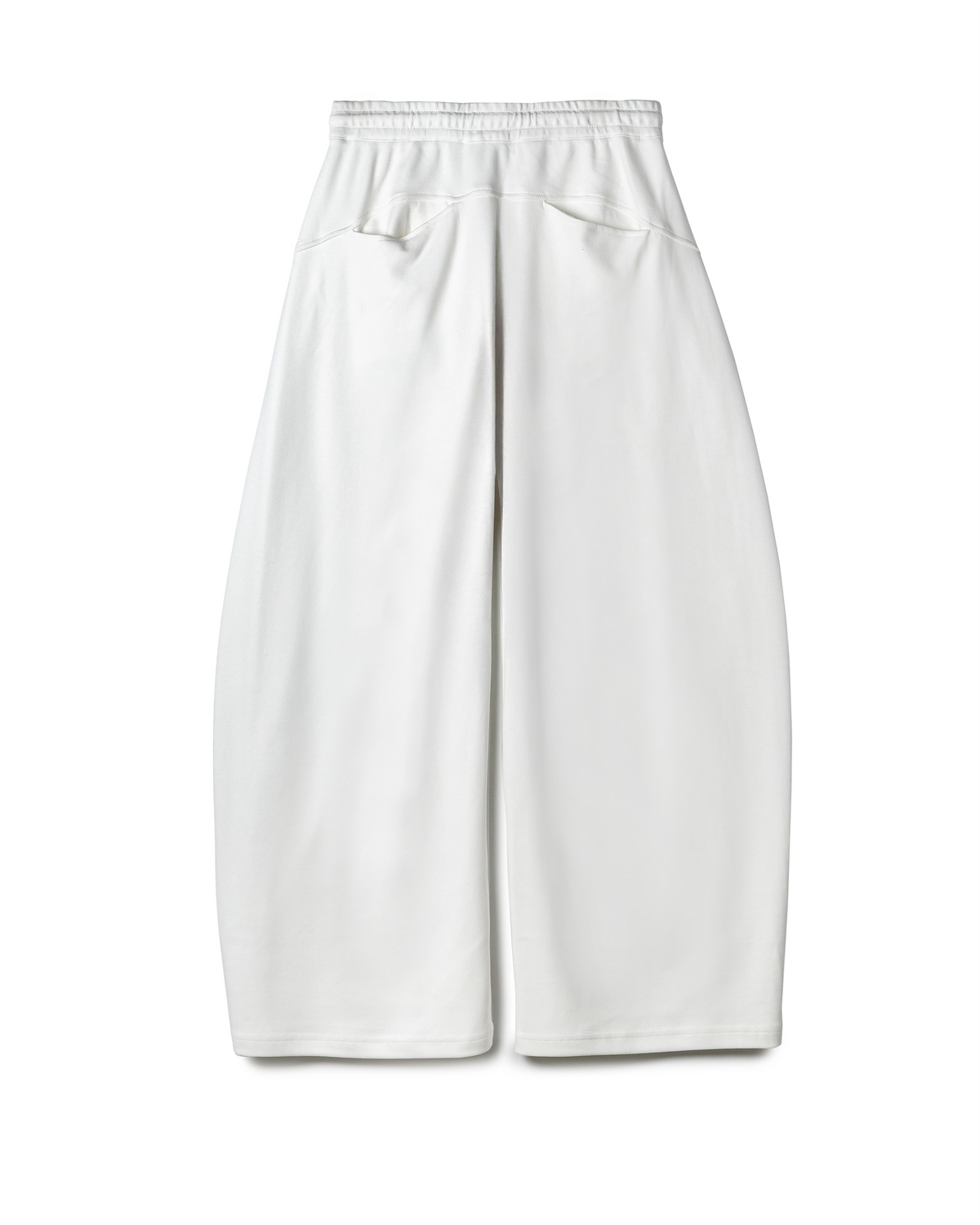Drape Drawstring Wide-Leg Pant
