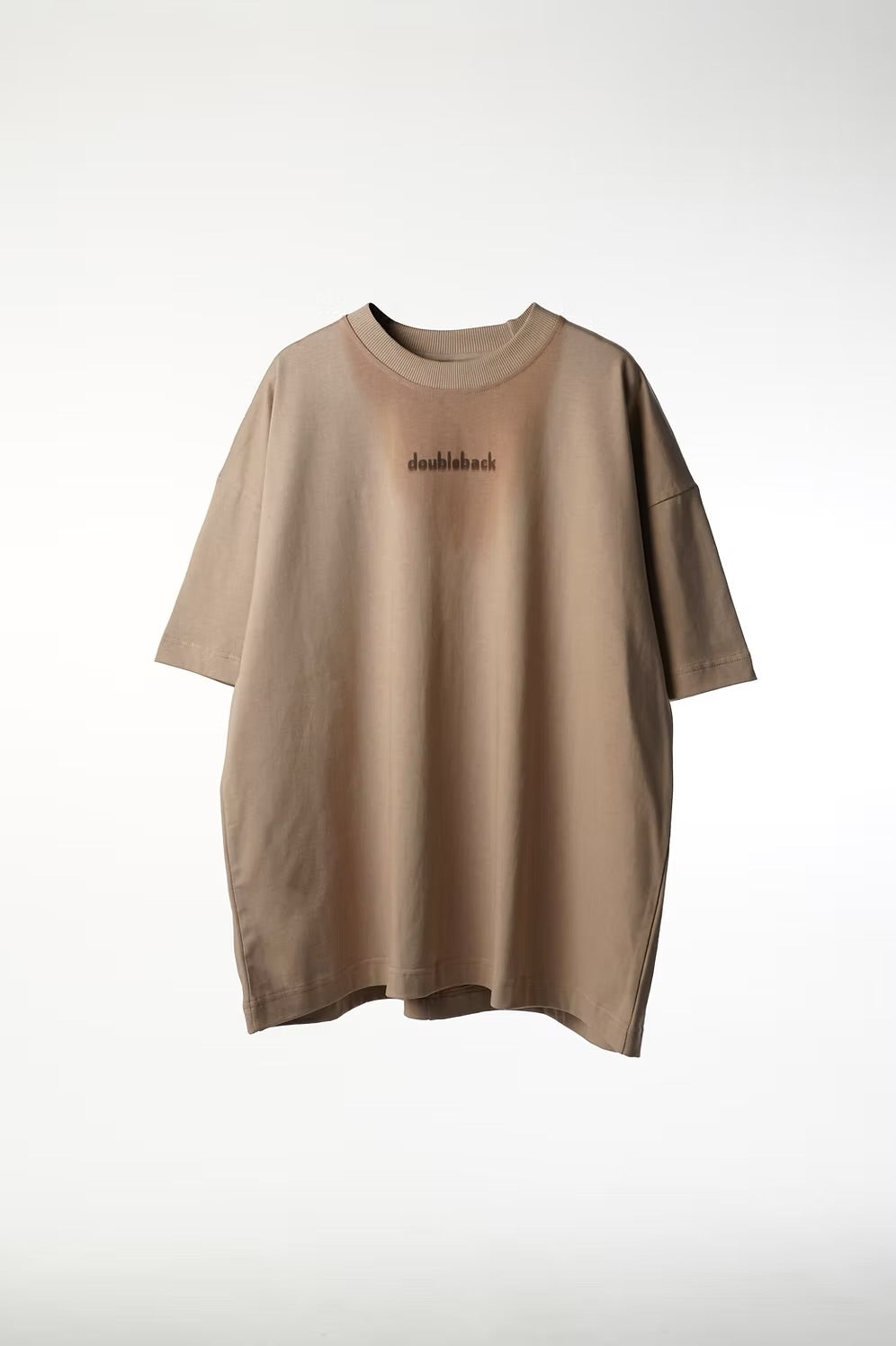 DOUBLE BACK Sweat Brown Oversize