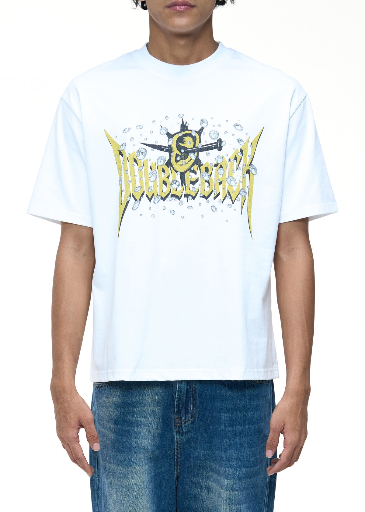 DOUBLE BACK Diamond Logo T-Shirt