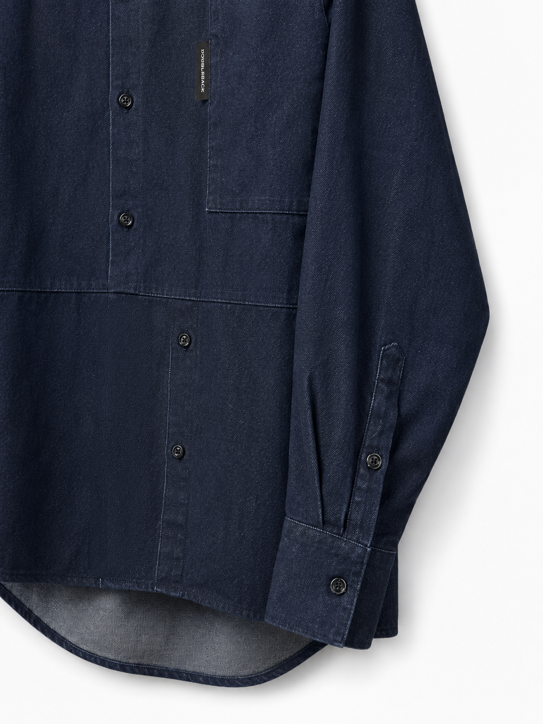 DOUBLEBACK Denim Twisted Shirt