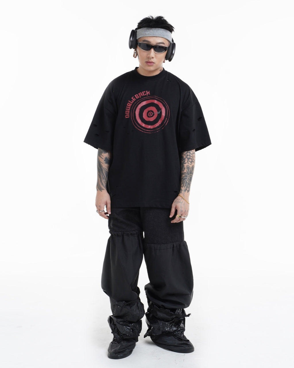 DOUBLE BACK Archery T-Shirt Oversized