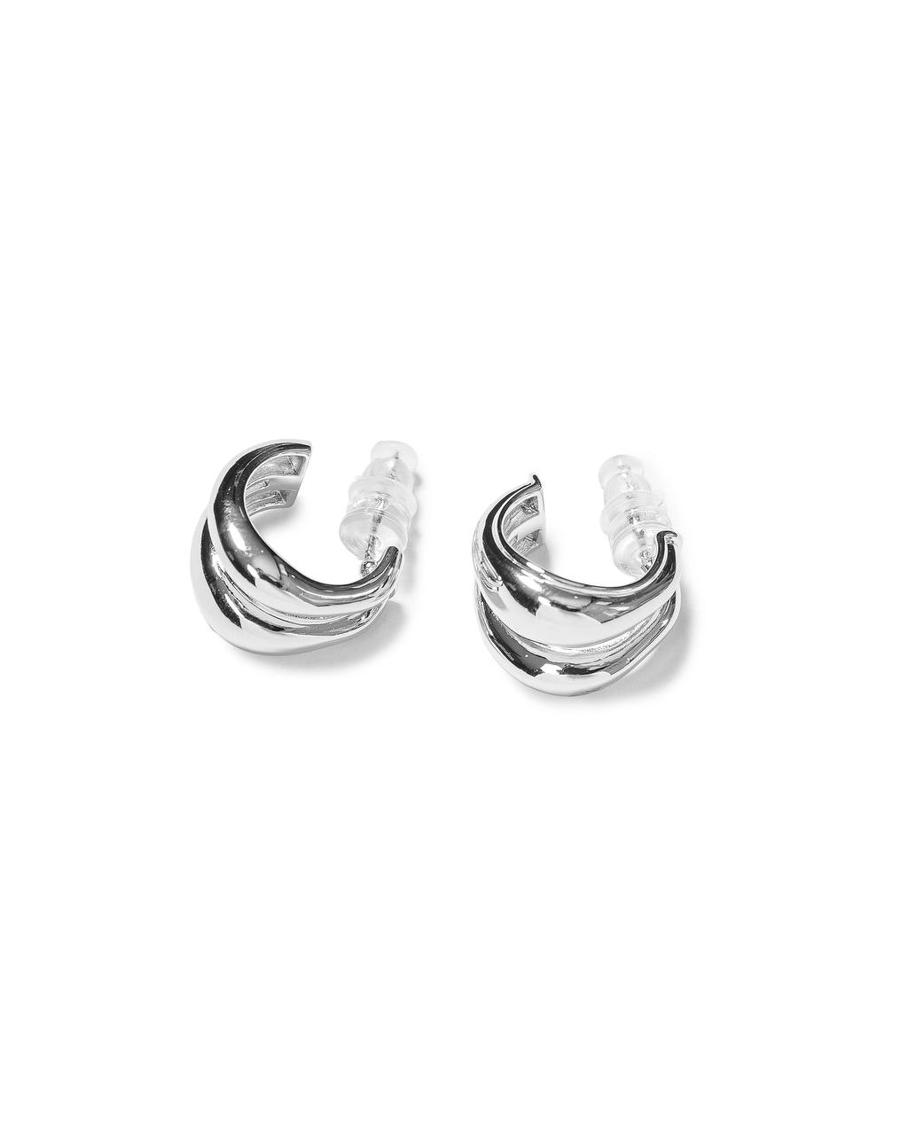 Double Layer Twisted Earrings