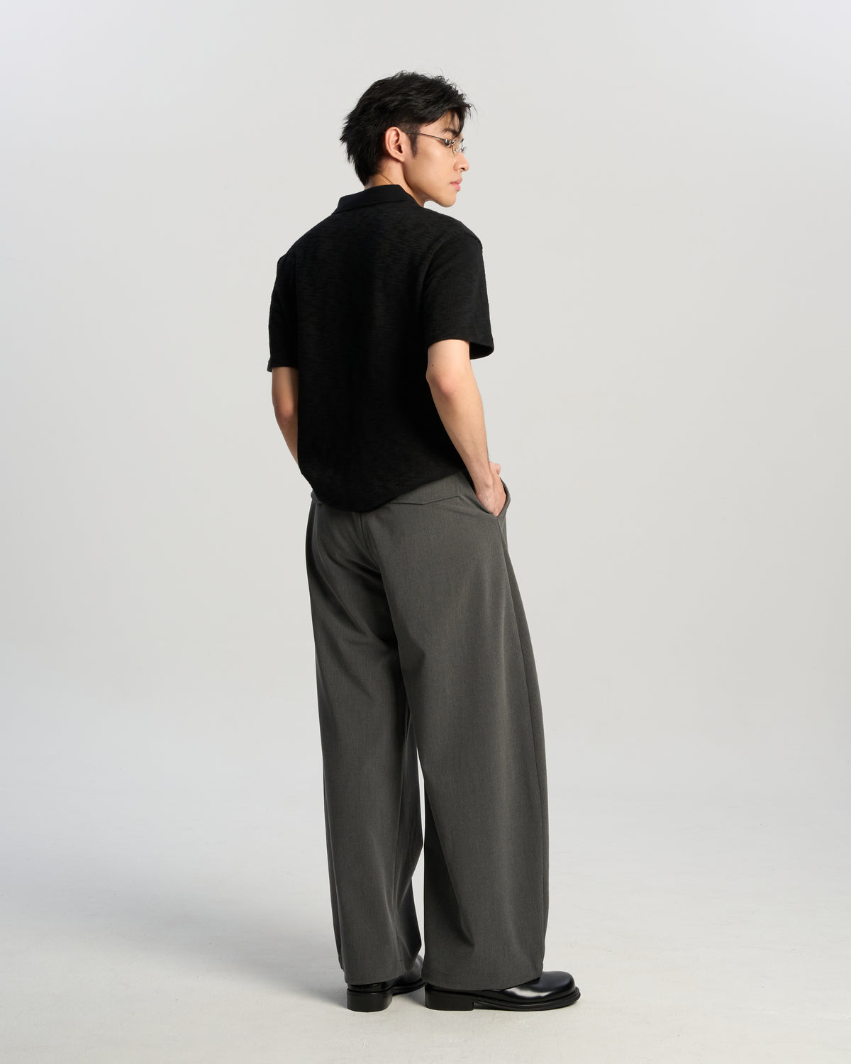 Carabiner-Detail Tailored Trouser