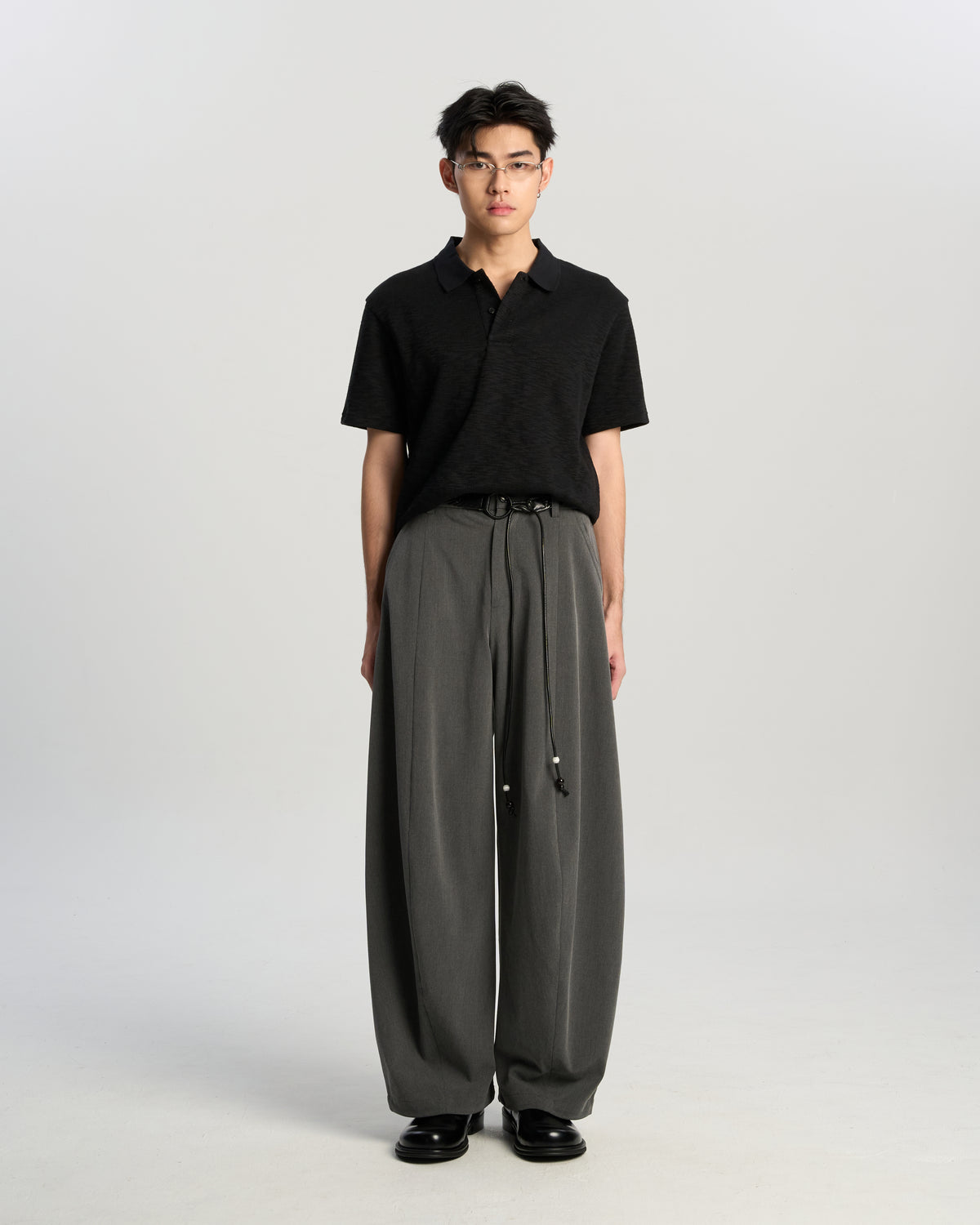 Carabiner-Detail Tailored Trouser