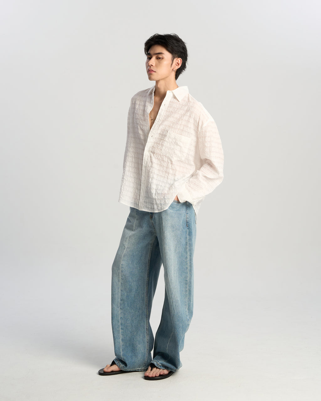Airy Textured Shirt