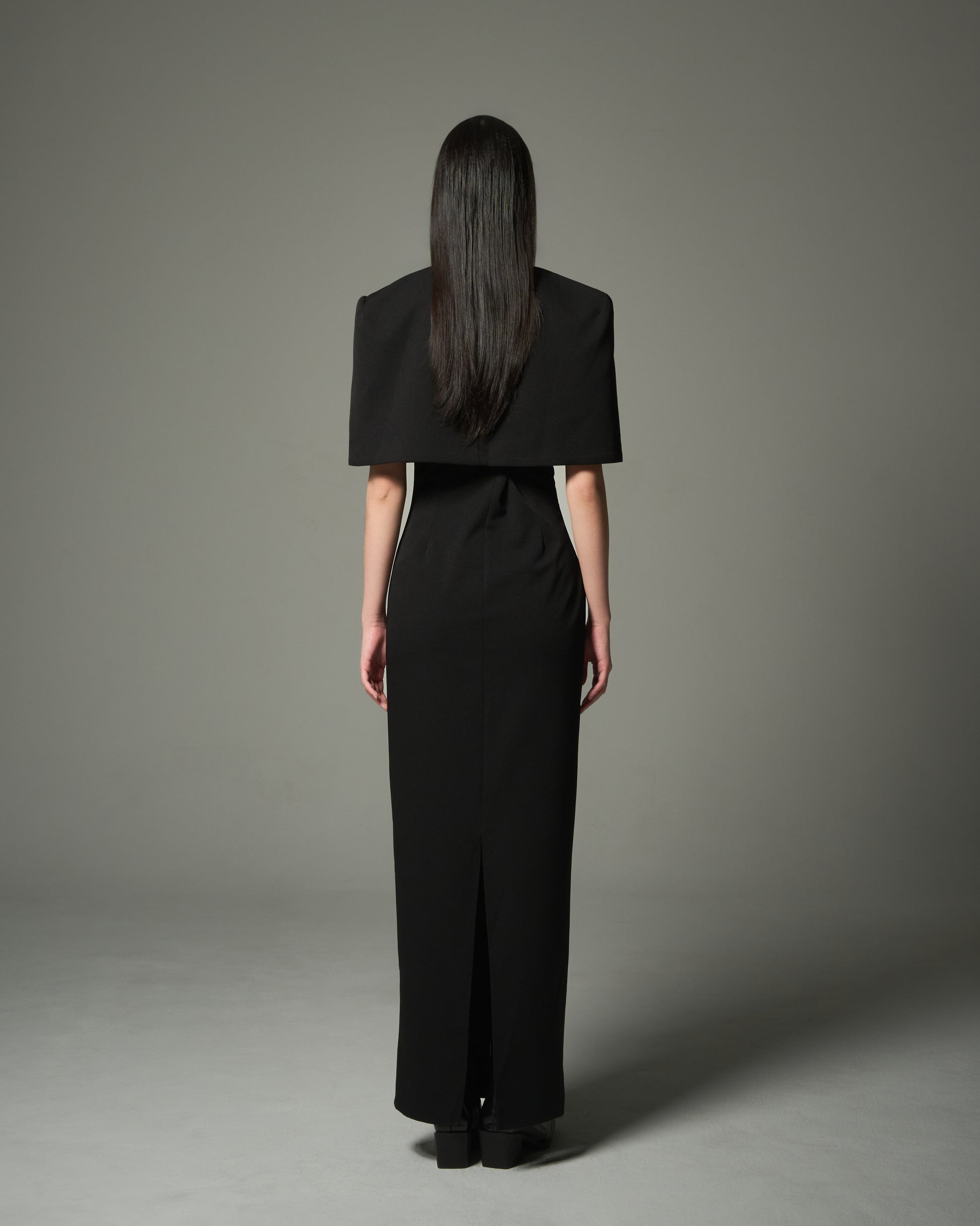 Capelet Sheath Dress