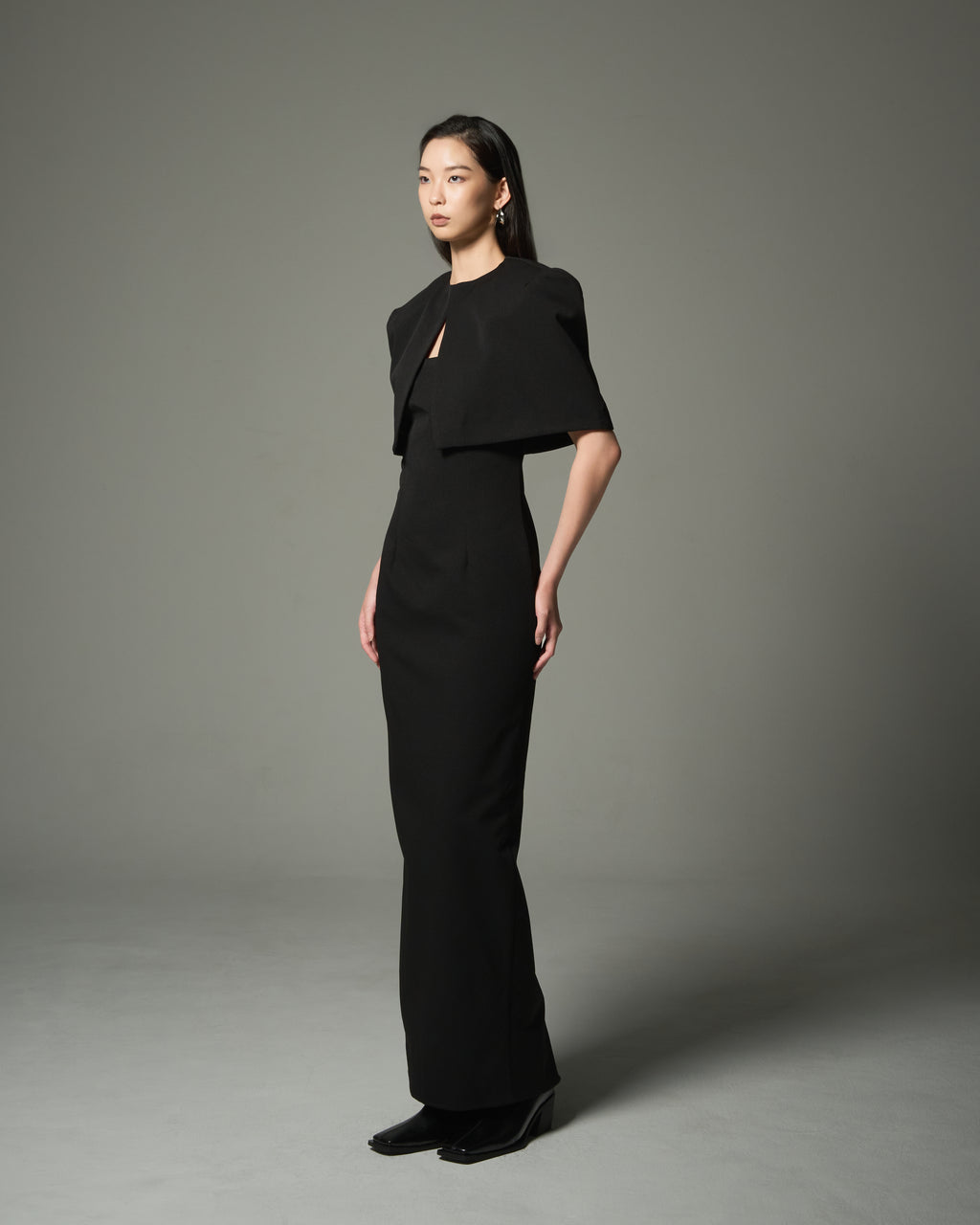 Capelet Sheath Dress