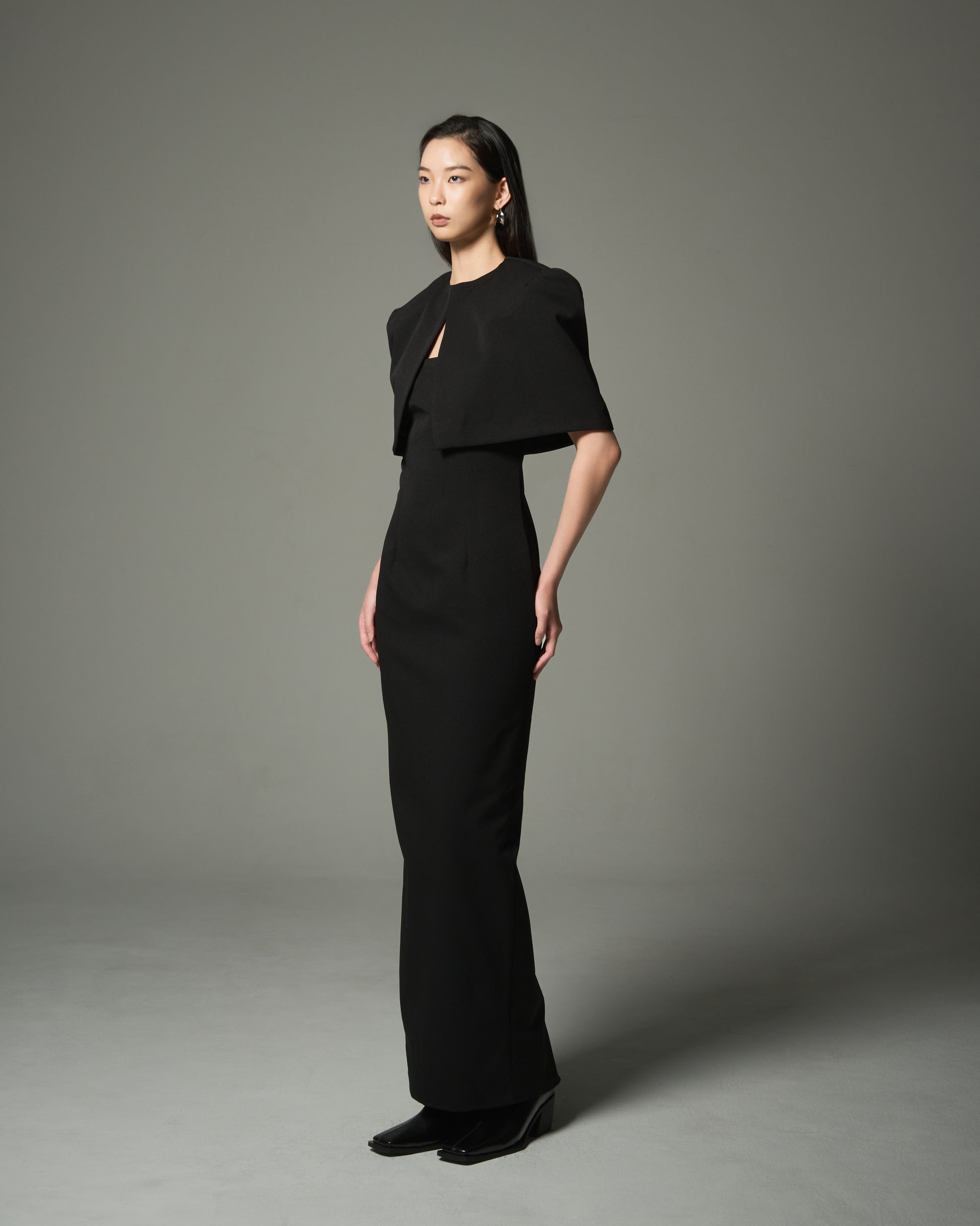 Capelet Sheath Dress