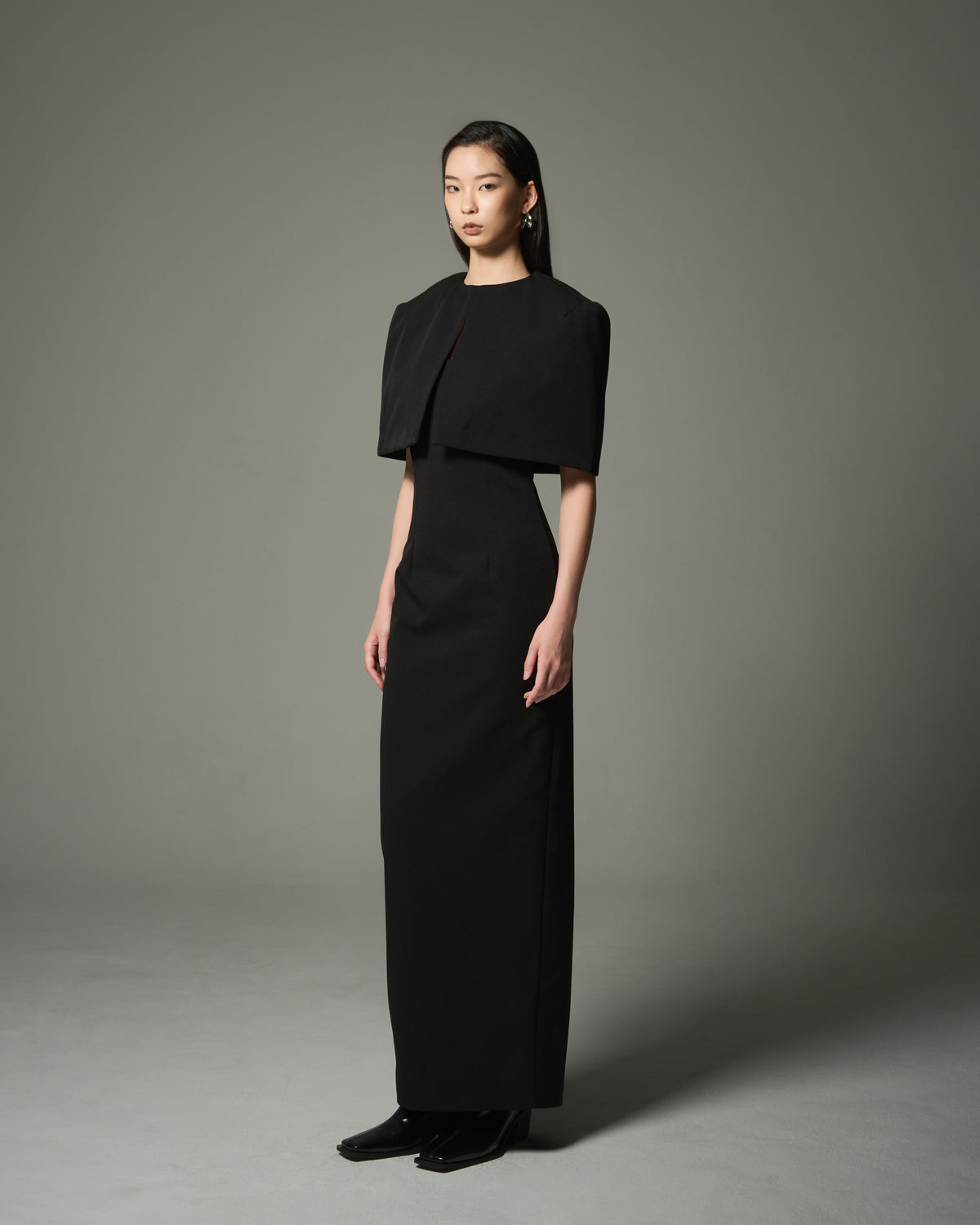 Capelet Sheath Dress