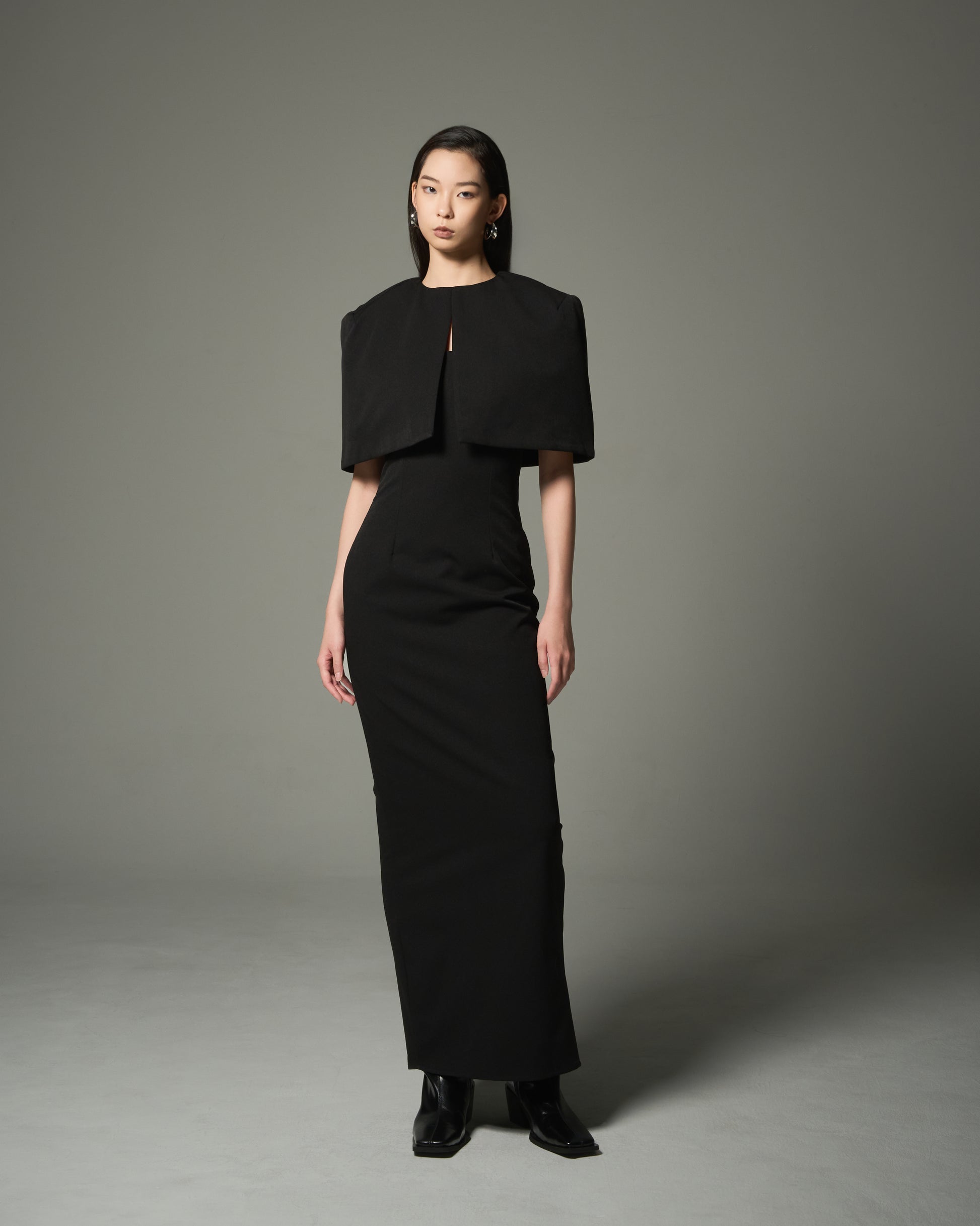 Capelet Sheath Dress