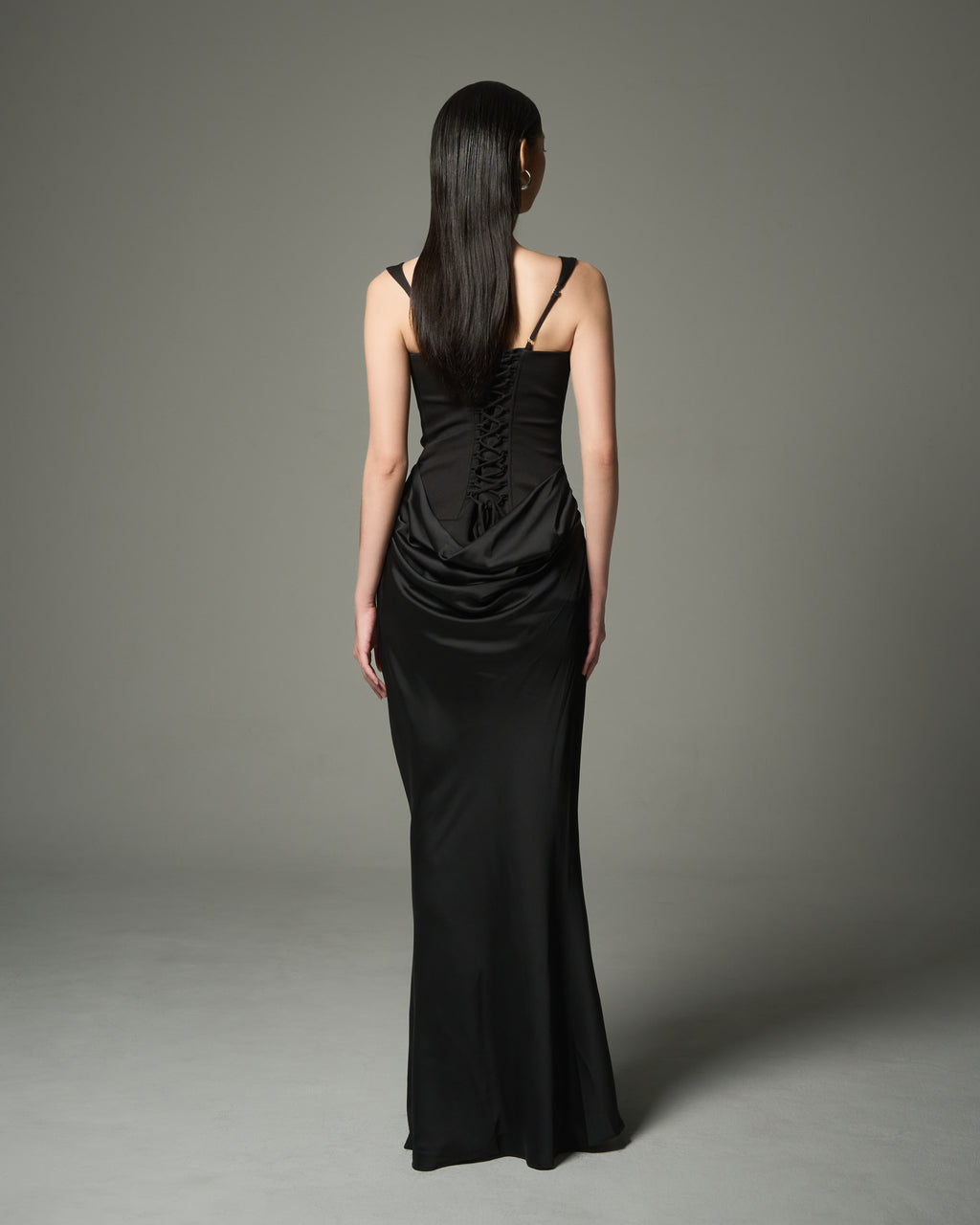 Drape Corset Dress