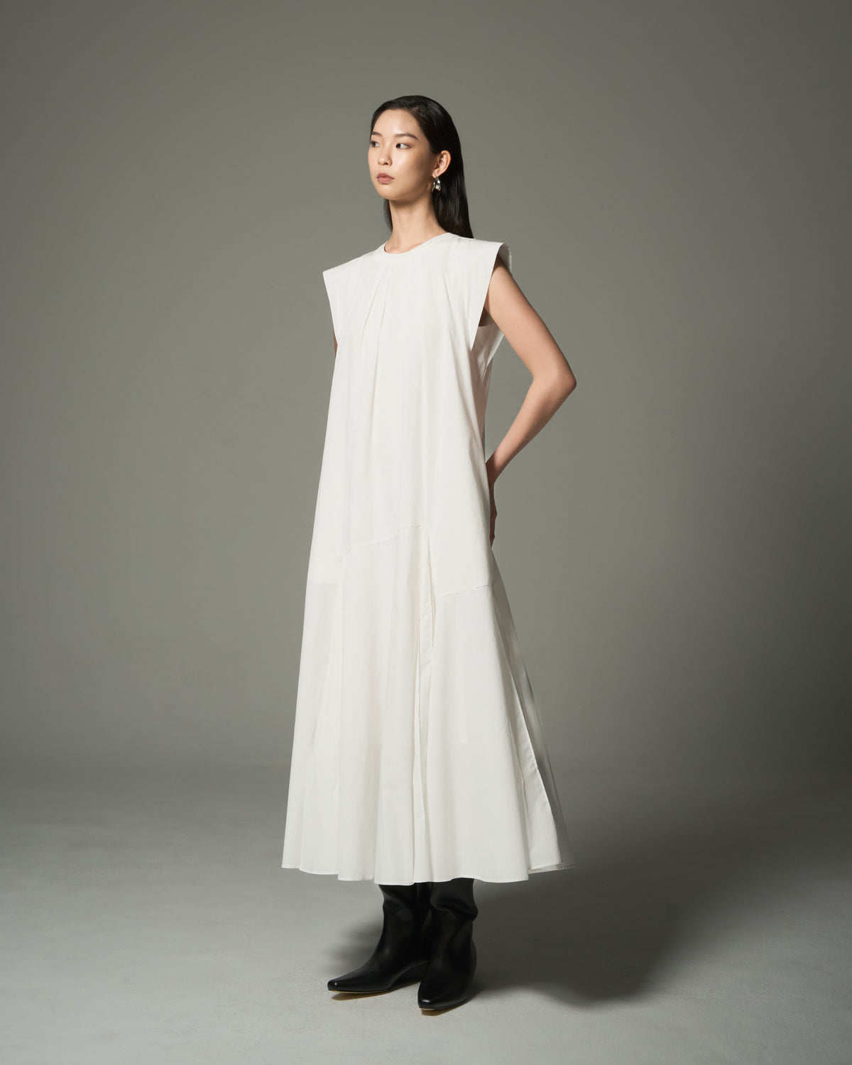 Gathered Maxi Dress