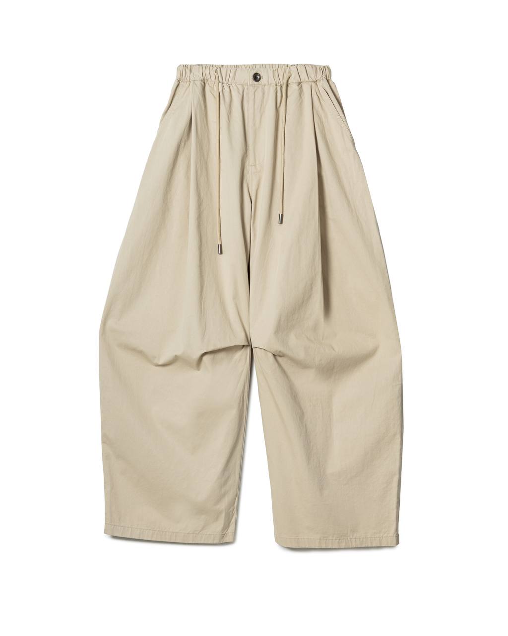Voluminous Drawstring Trousers