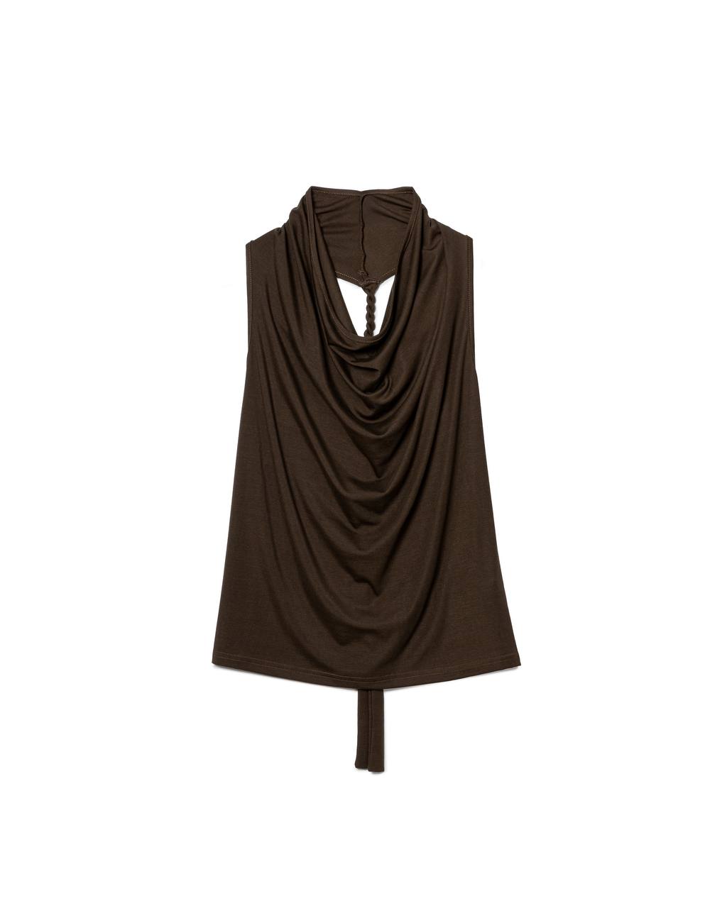 Elegant Cowl-Neck Top