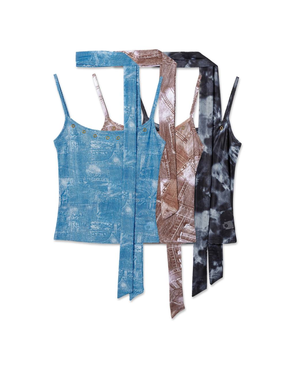 Bold Tie-Neck Camisole