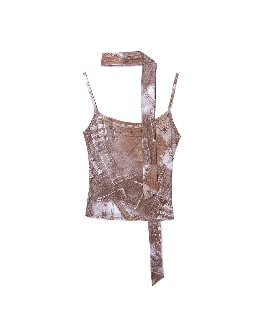 Bold Tie-Neck Camisole