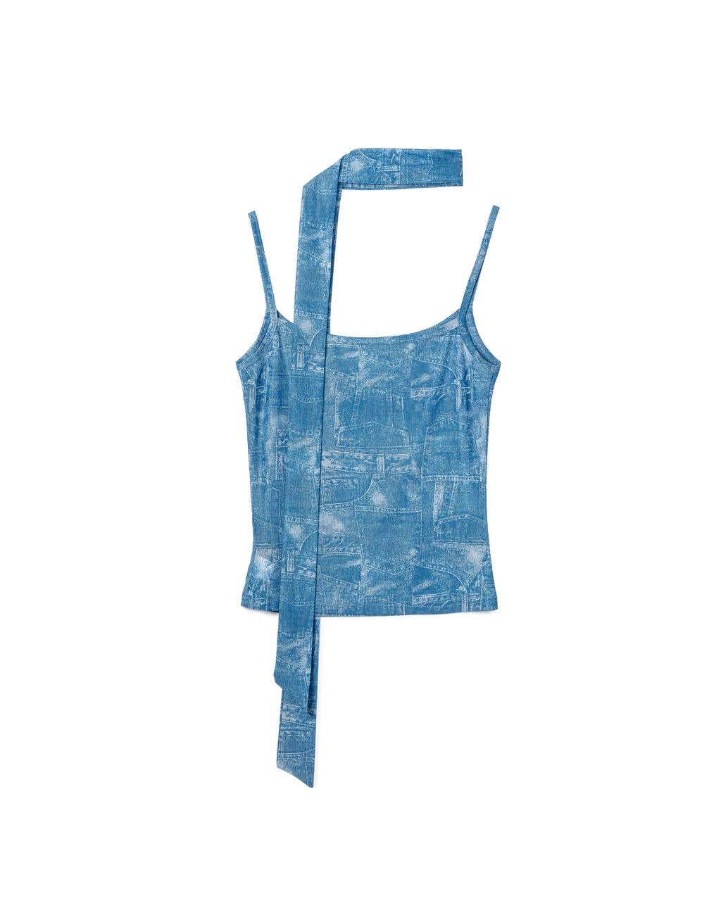 Bold Tie-Neck Camisole