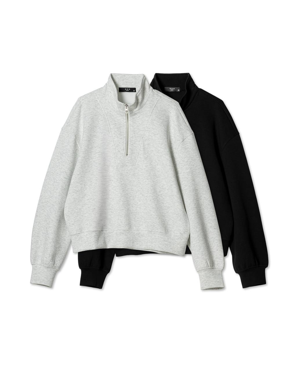 Zip Neck Sweatshirt