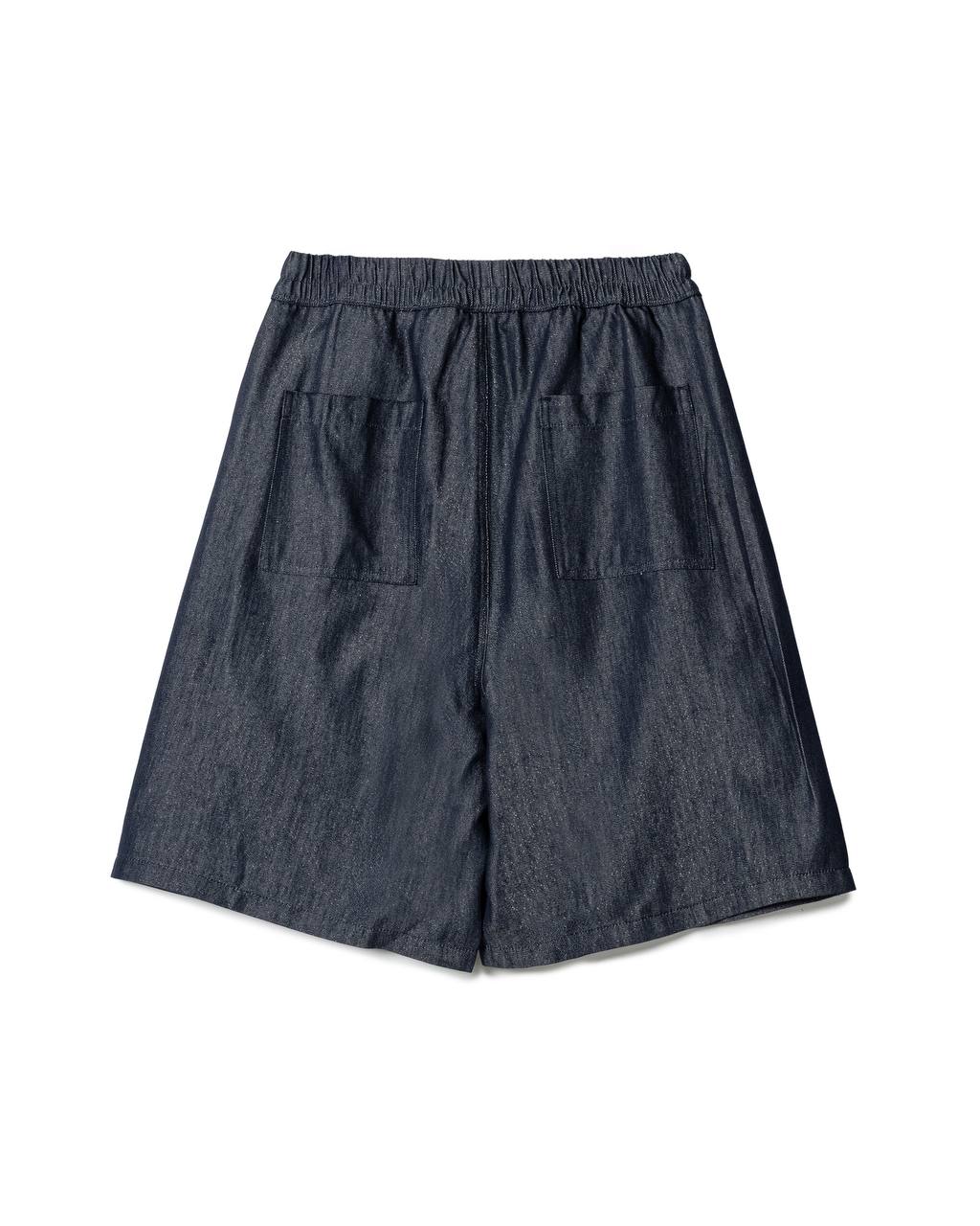 Casual Drawstring Denim Shorts
