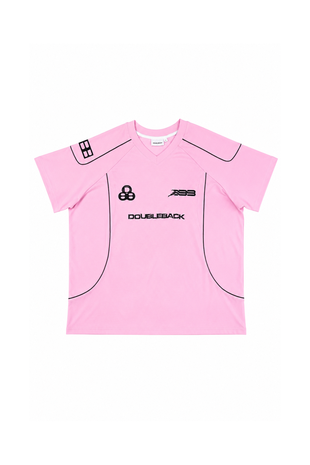DOUBLEBACK JERSEY DRESS (Pink)