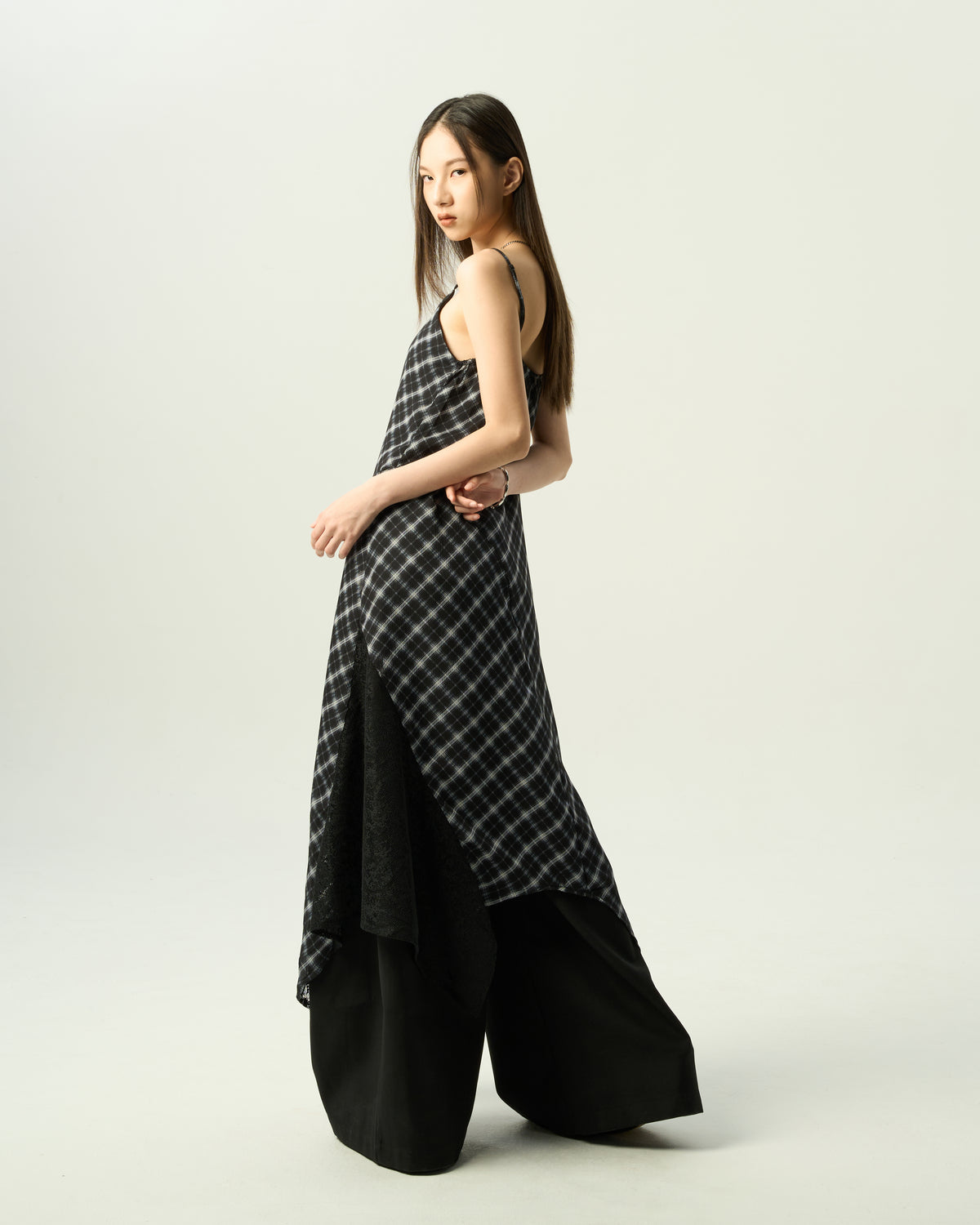 Sophisticated Lace-Trimmed Dress