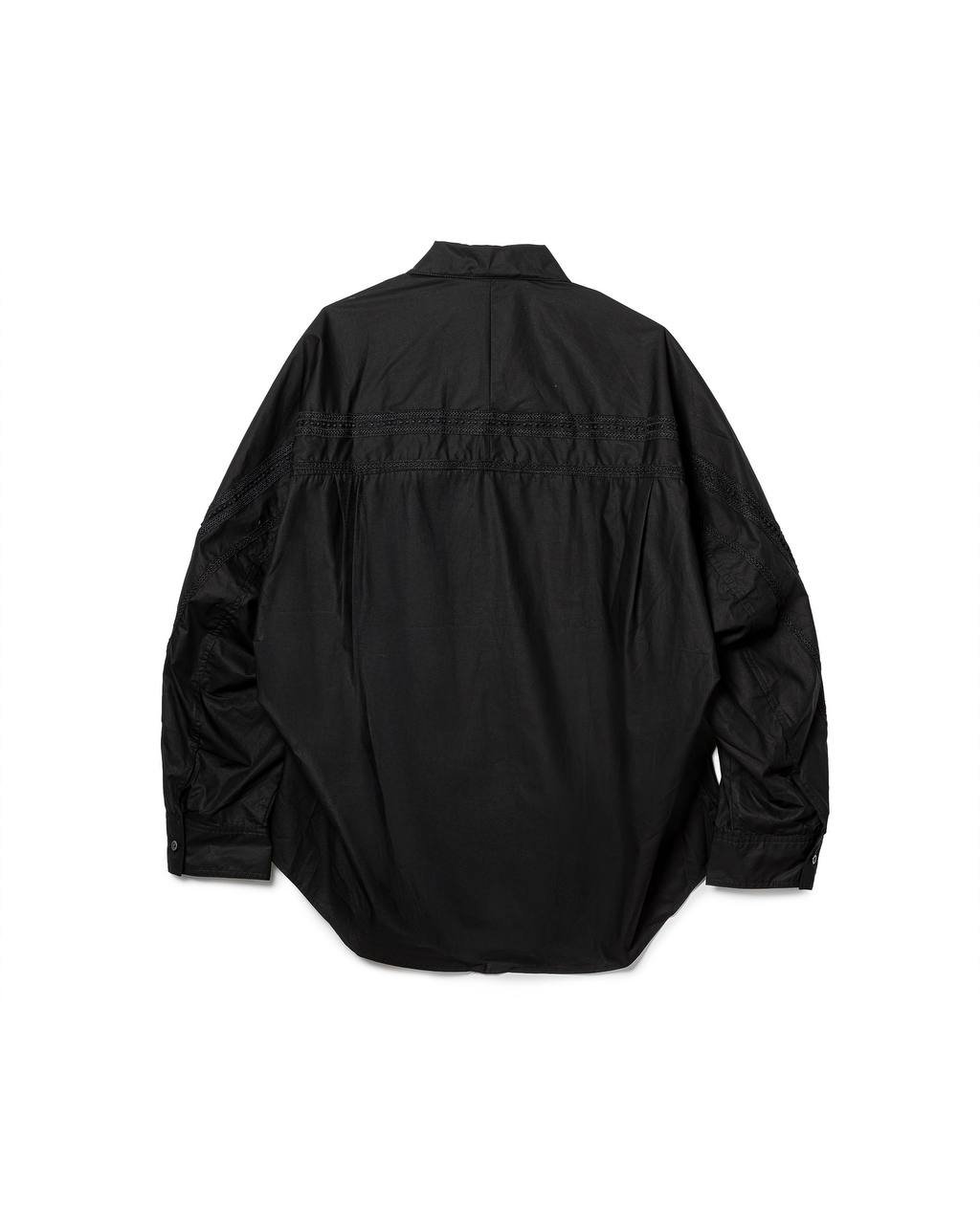 Oversized Lace-detailed Shirt⁠