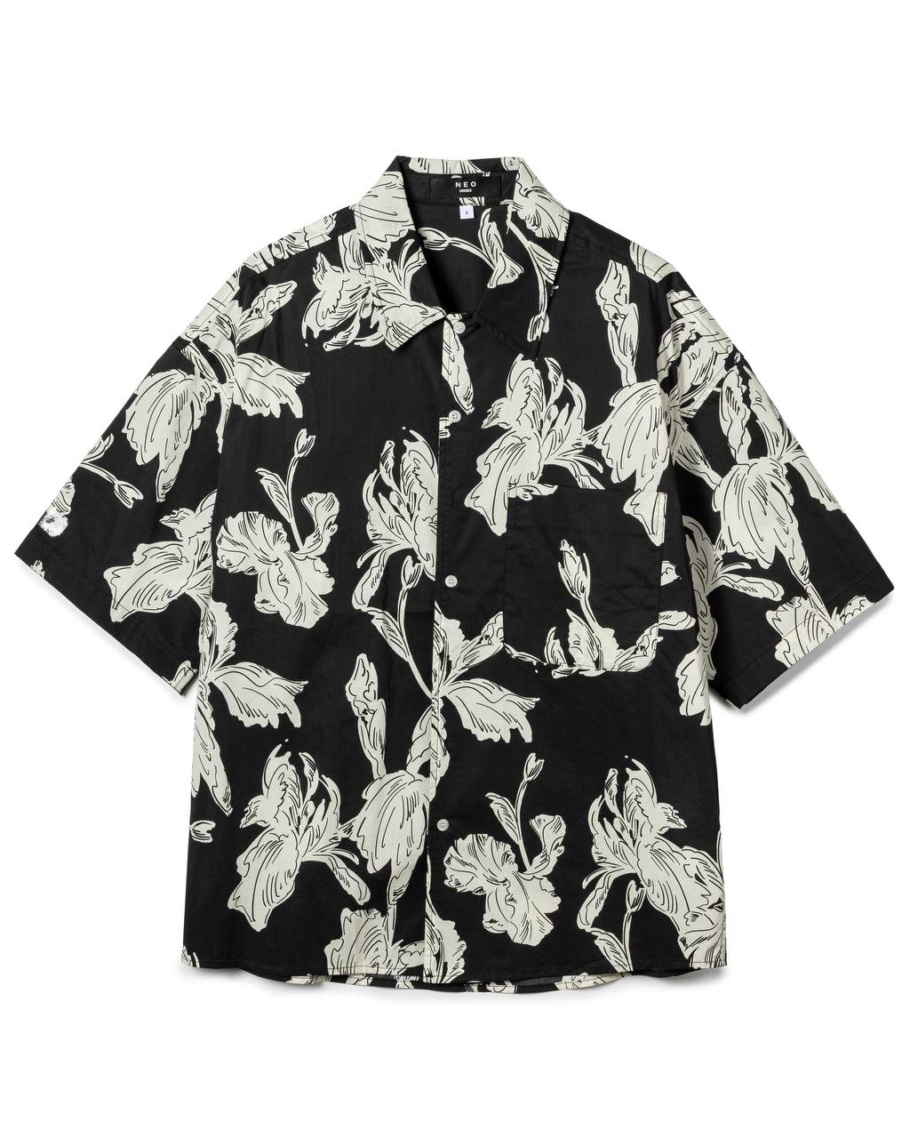 Relaxed Floral-print Shirt⁠