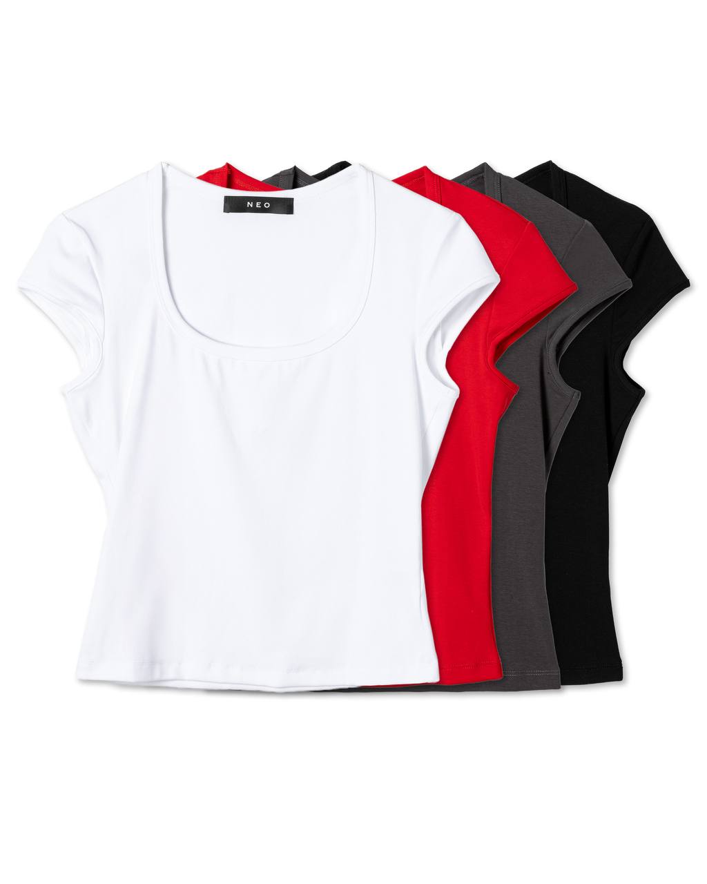 Fitted Cotton-jersey T-shirt⁠