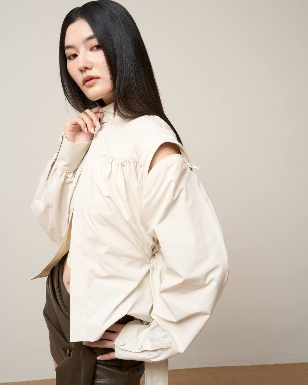 Vol.3 Ch.2 Structural Cropped Trench Jacket