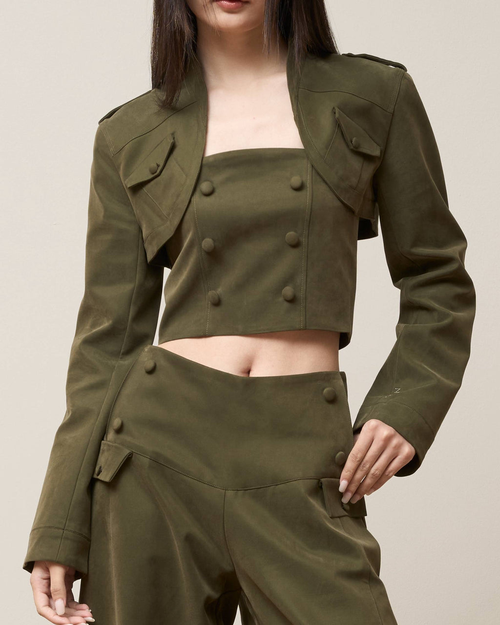 Vol.3 Ch.2 Button Bandeau Top