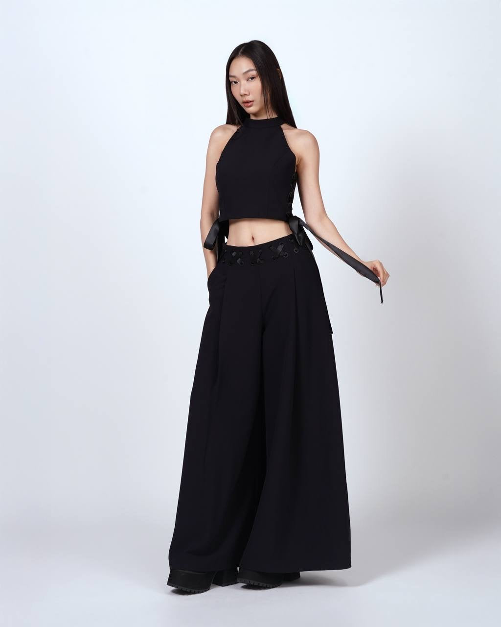 Lace-Up Trousers
