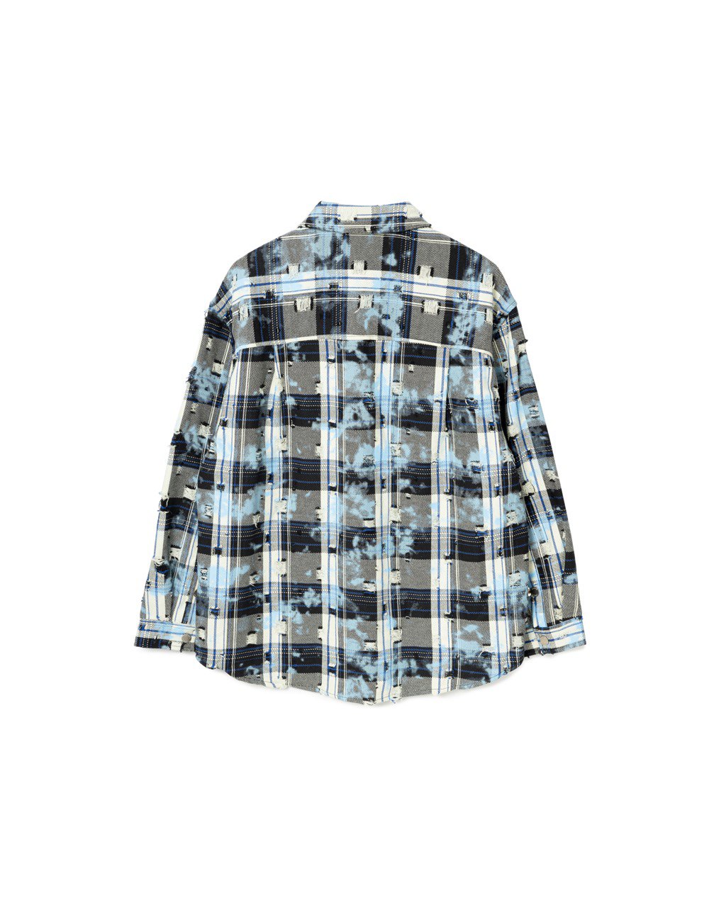 Washed Plaid Overshirt