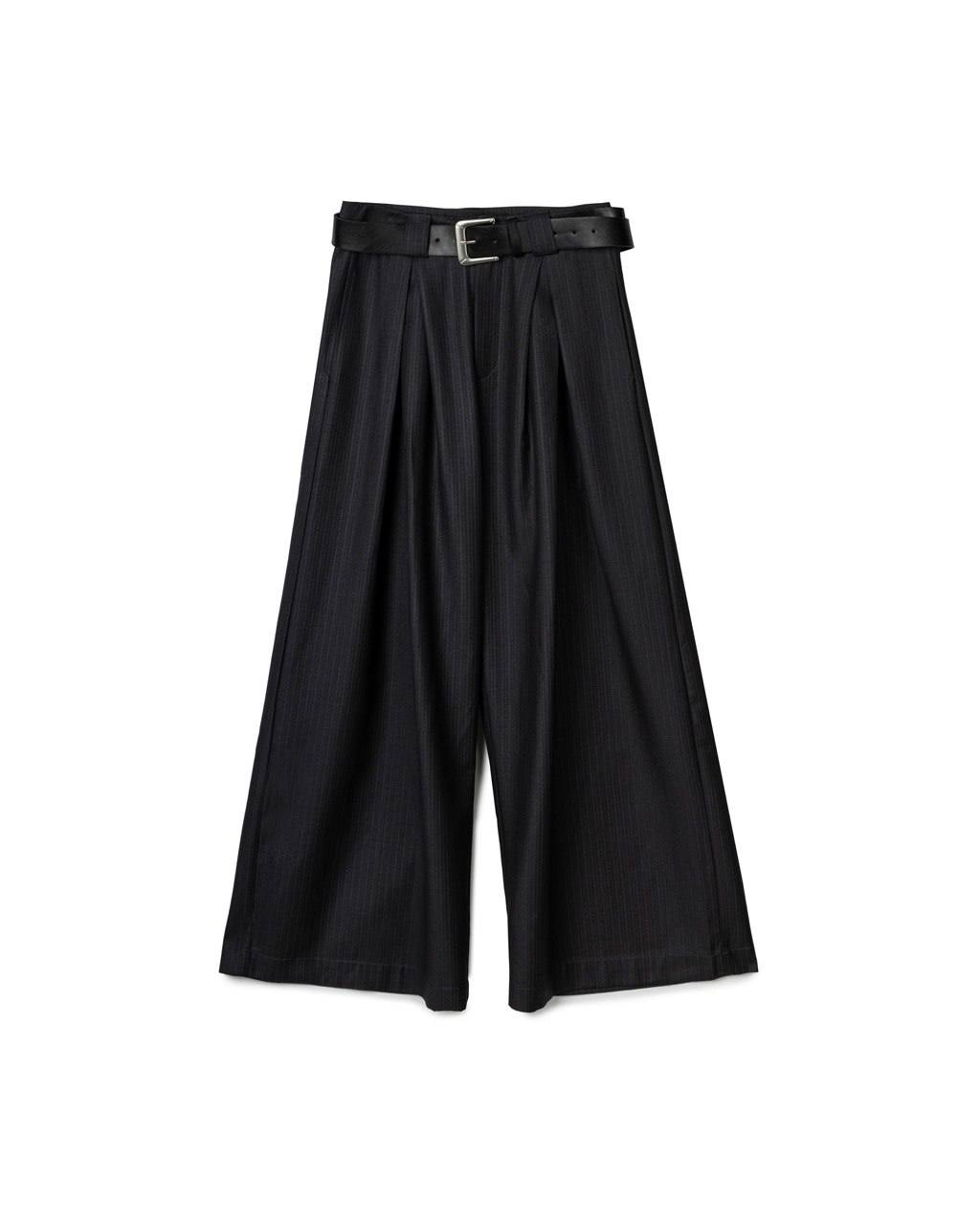 Structured Belted Culottes