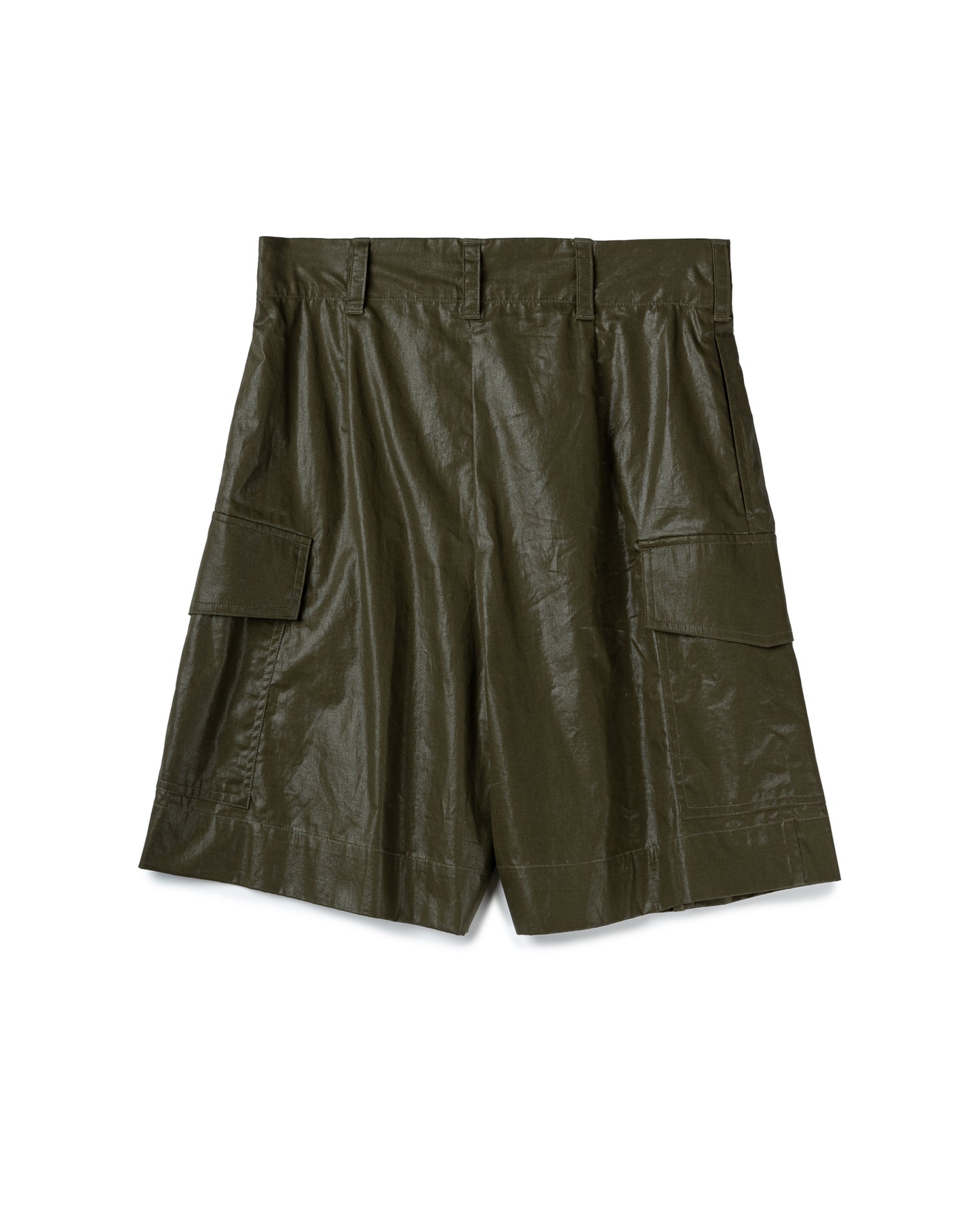 Mid-rise Bermuda Shorts