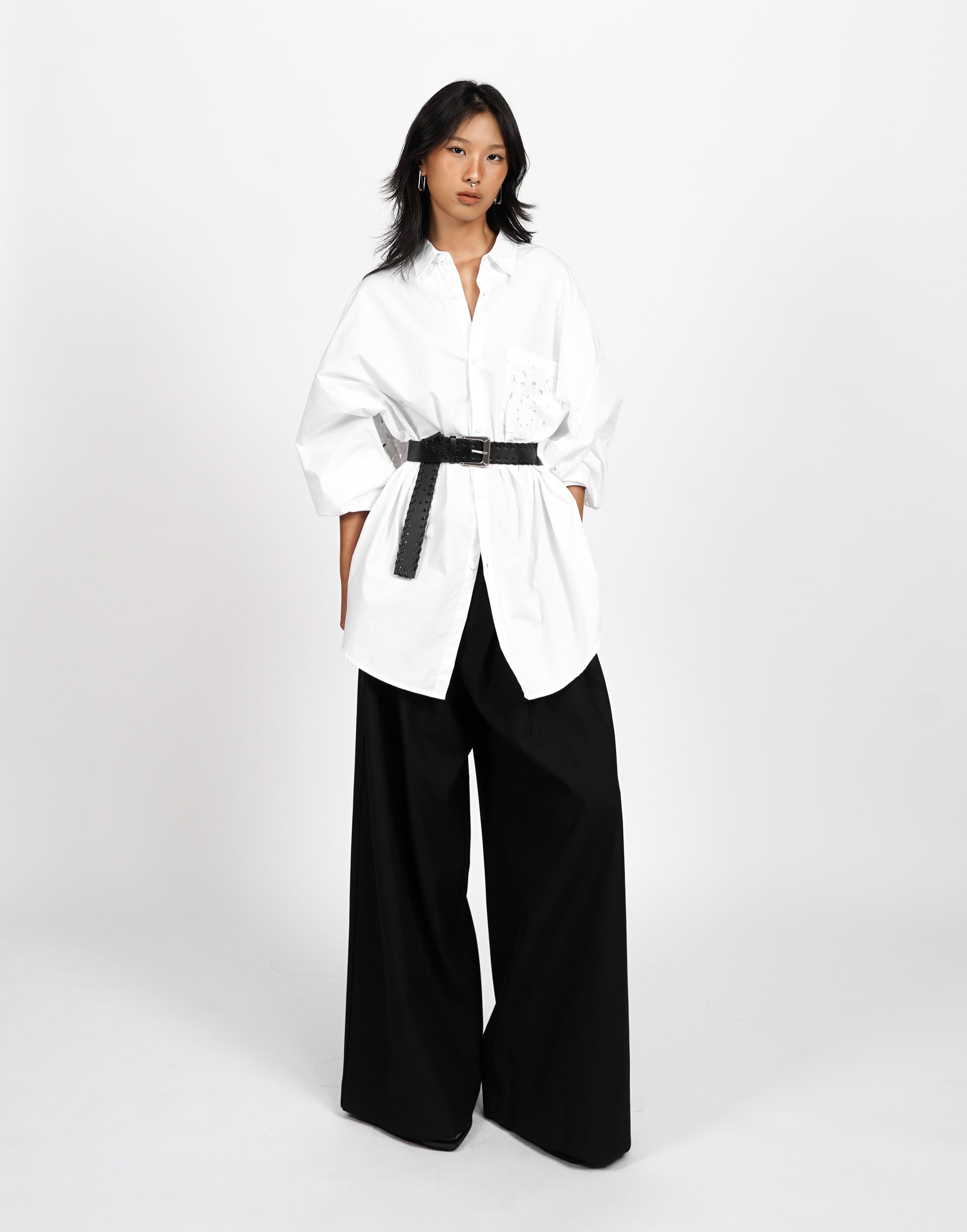 Broderie Eyelet Shirt