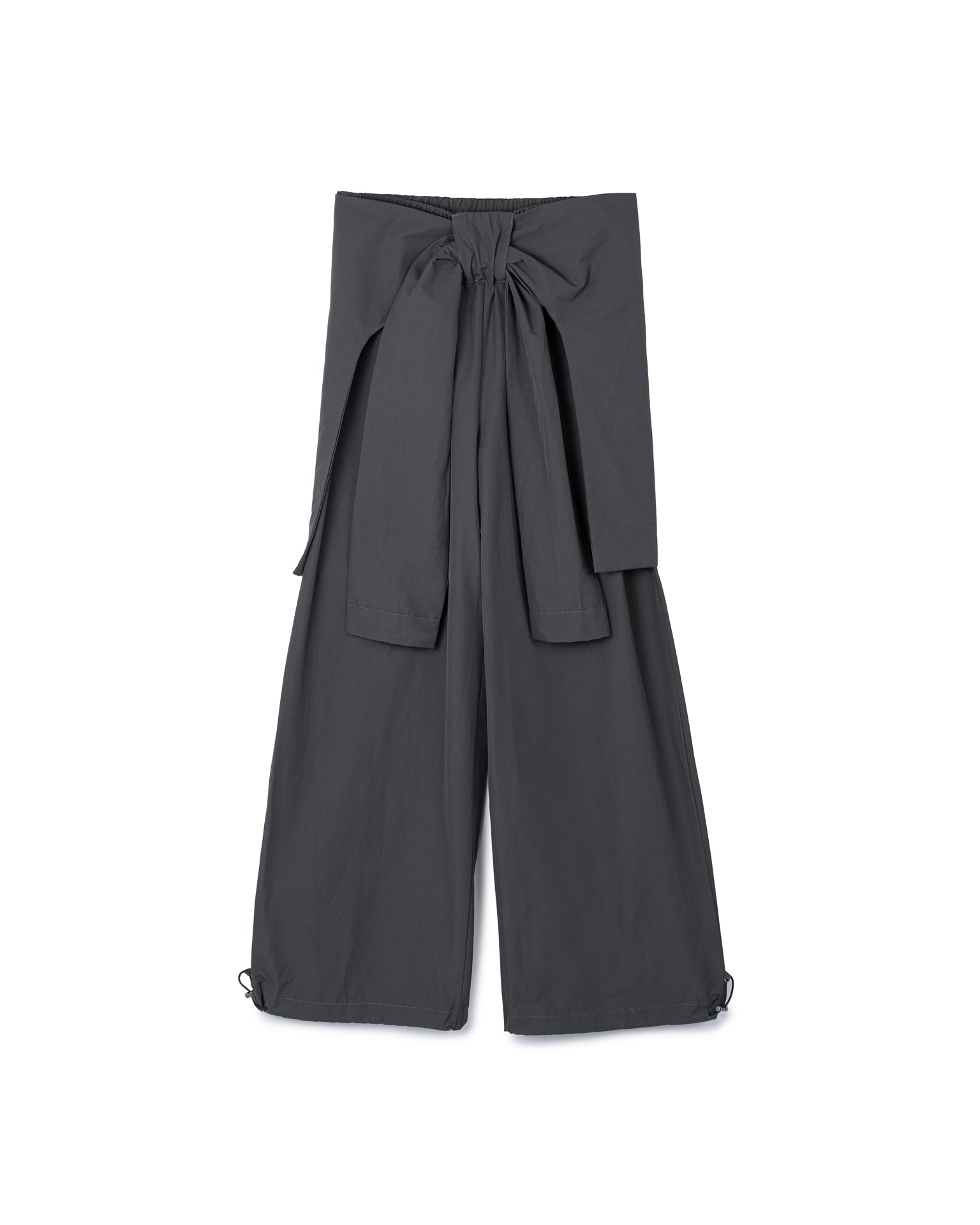 Elastic Bow Tie Pants