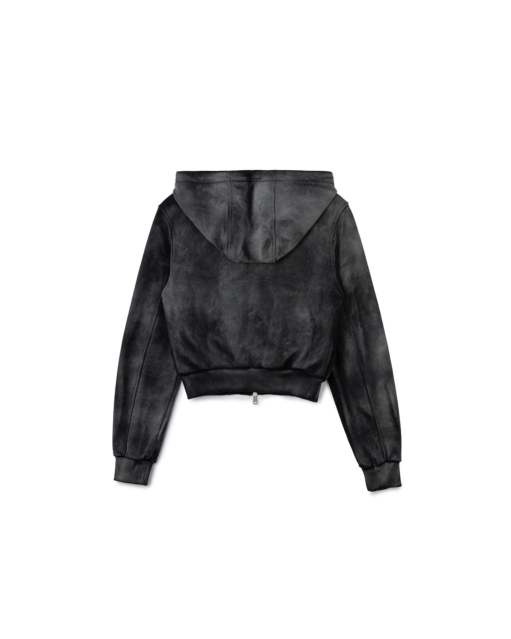 Washed Zip-up Hoodie