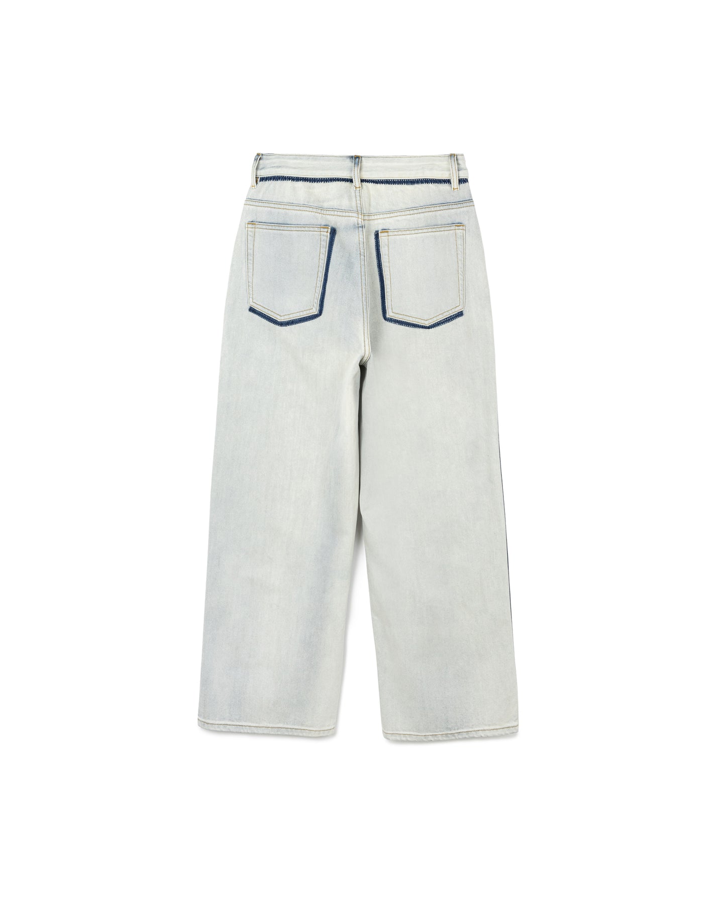 Stitch Line Denim Pants
