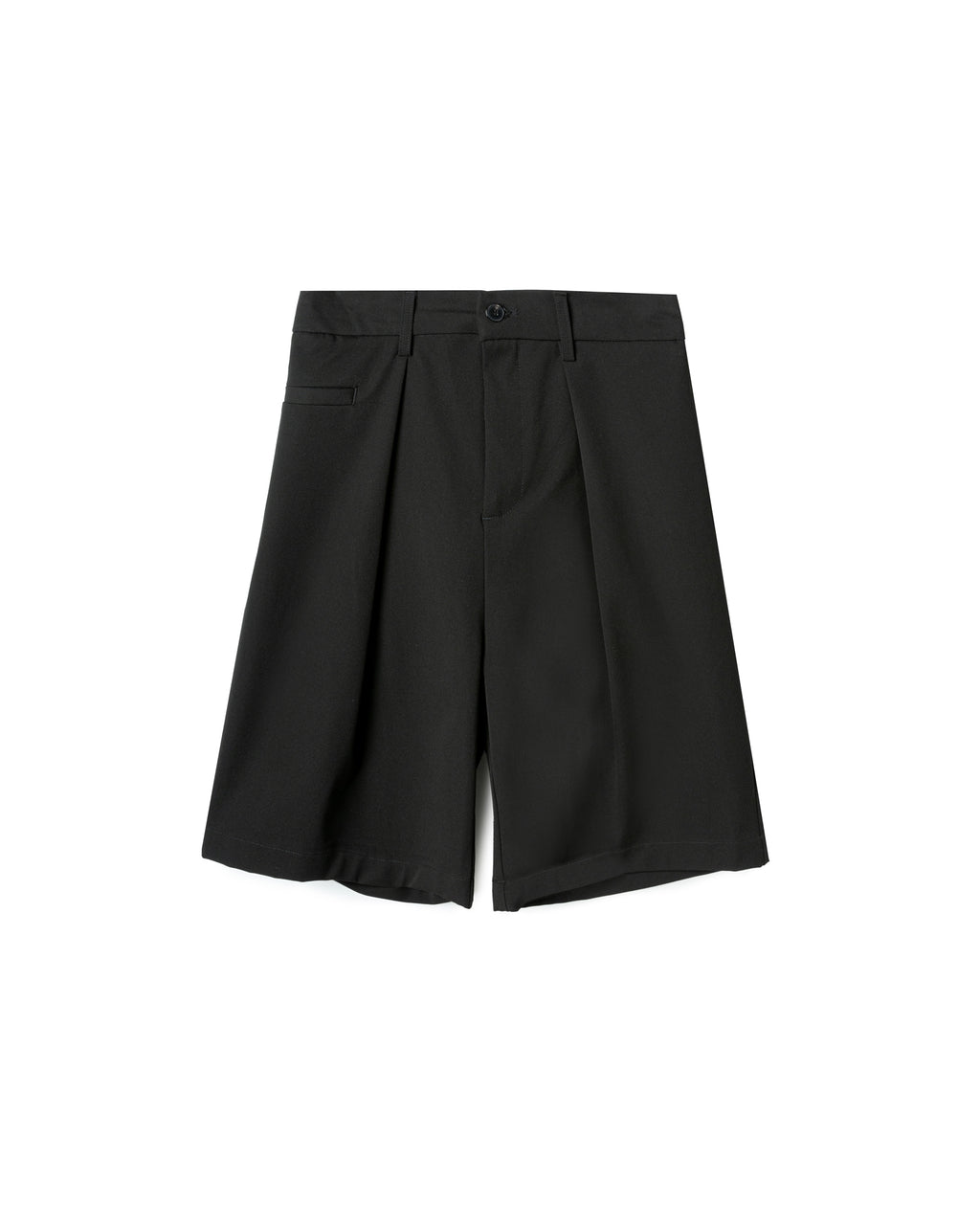 Bermuda Shorts with Elastic Waist
